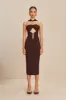 CRISTOS KNIT DRESS - JAVA sold by Cult Gaia