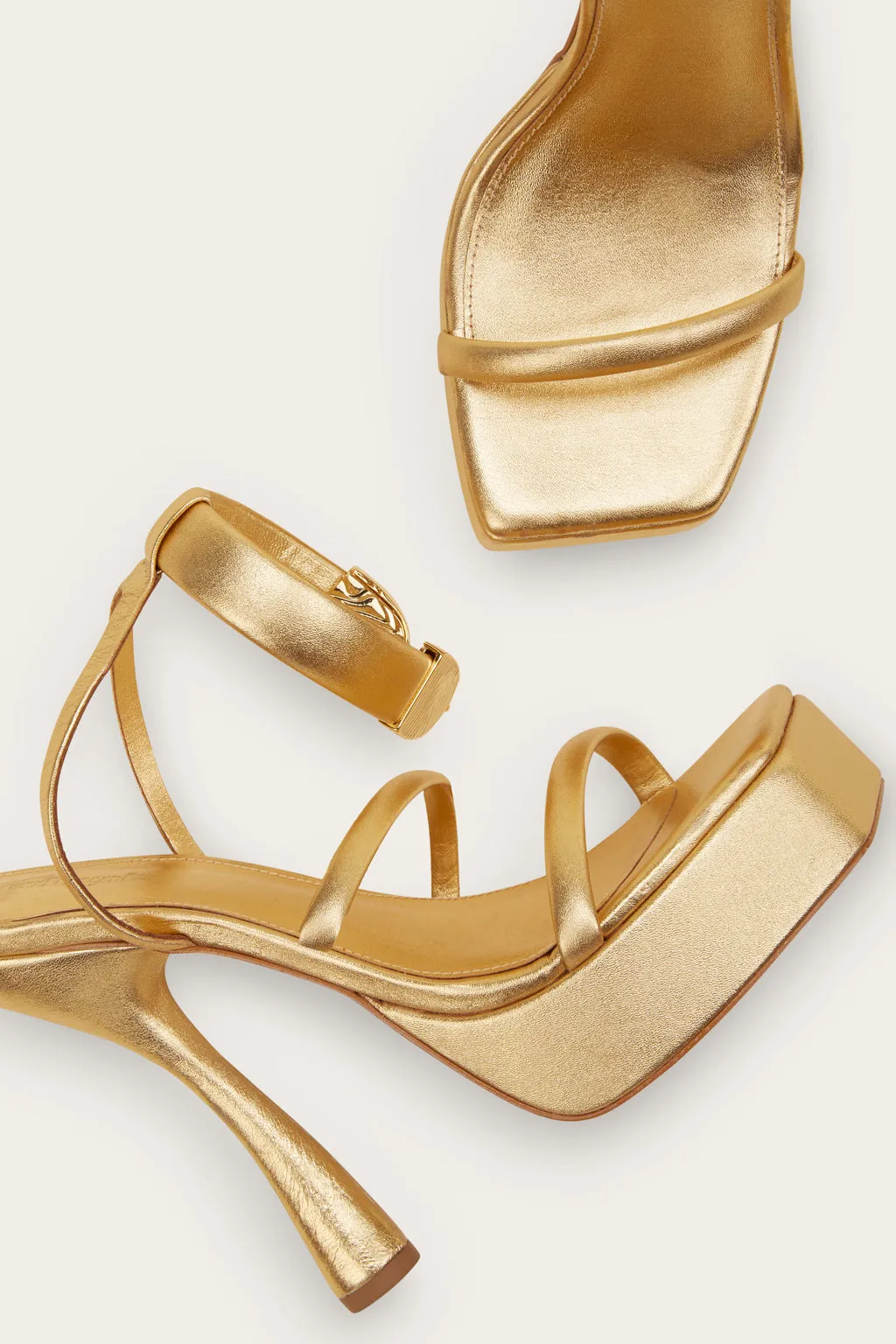 ELODIE SANDAL - GOLD sold by cult gaia product image thumbnail 4