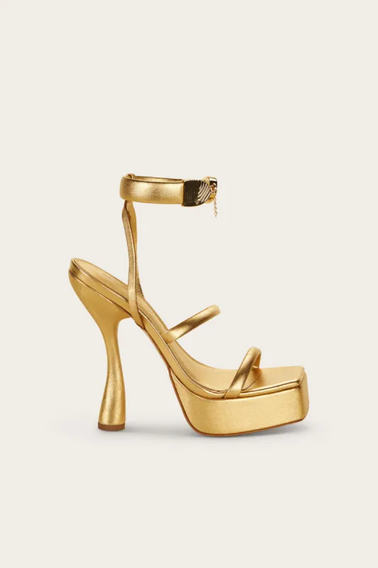 ELODIE SANDAL - GOLD sold by cult gaia