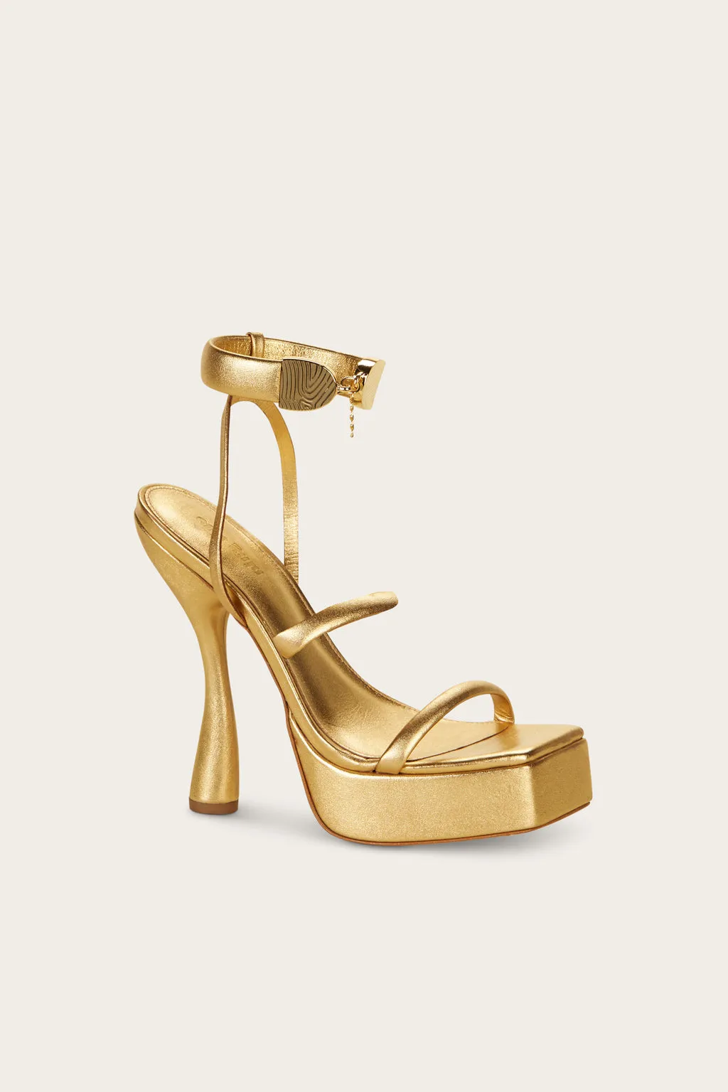 ELODIE SANDAL - GOLD sold by cult gaia product image thumbnail 2