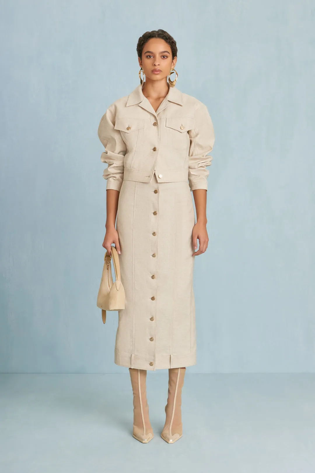 LUA SKIRT - BEACH sold by Cult Gaia product image thumbnail 5