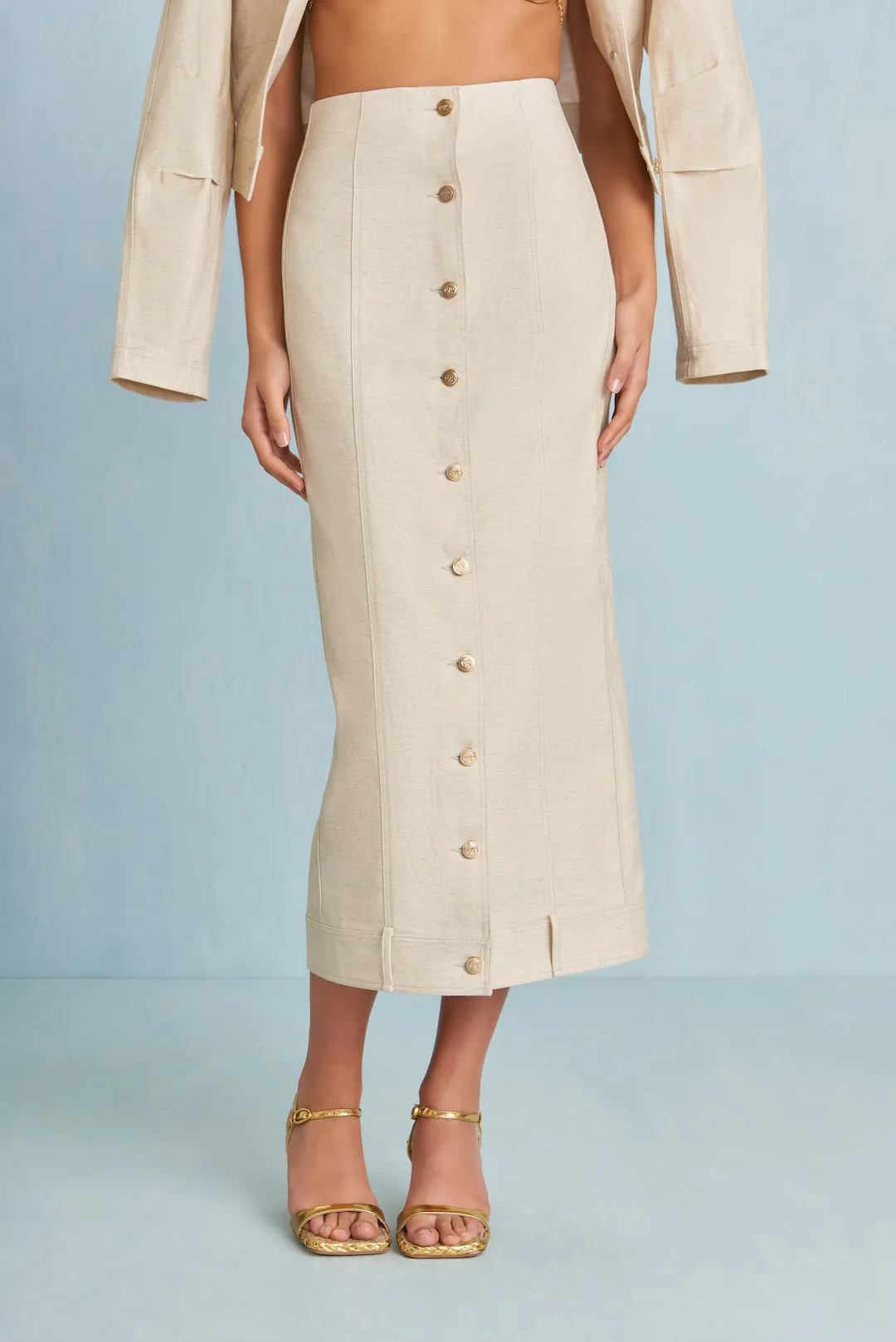 LUA SKIRT - BEACH sold by Cult Gaia product image thumbnail 2