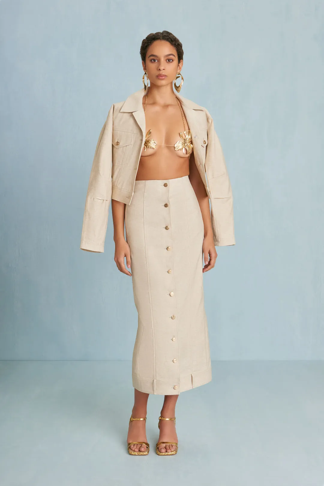 LUA SKIRT - BEACH sold by Cult Gaia