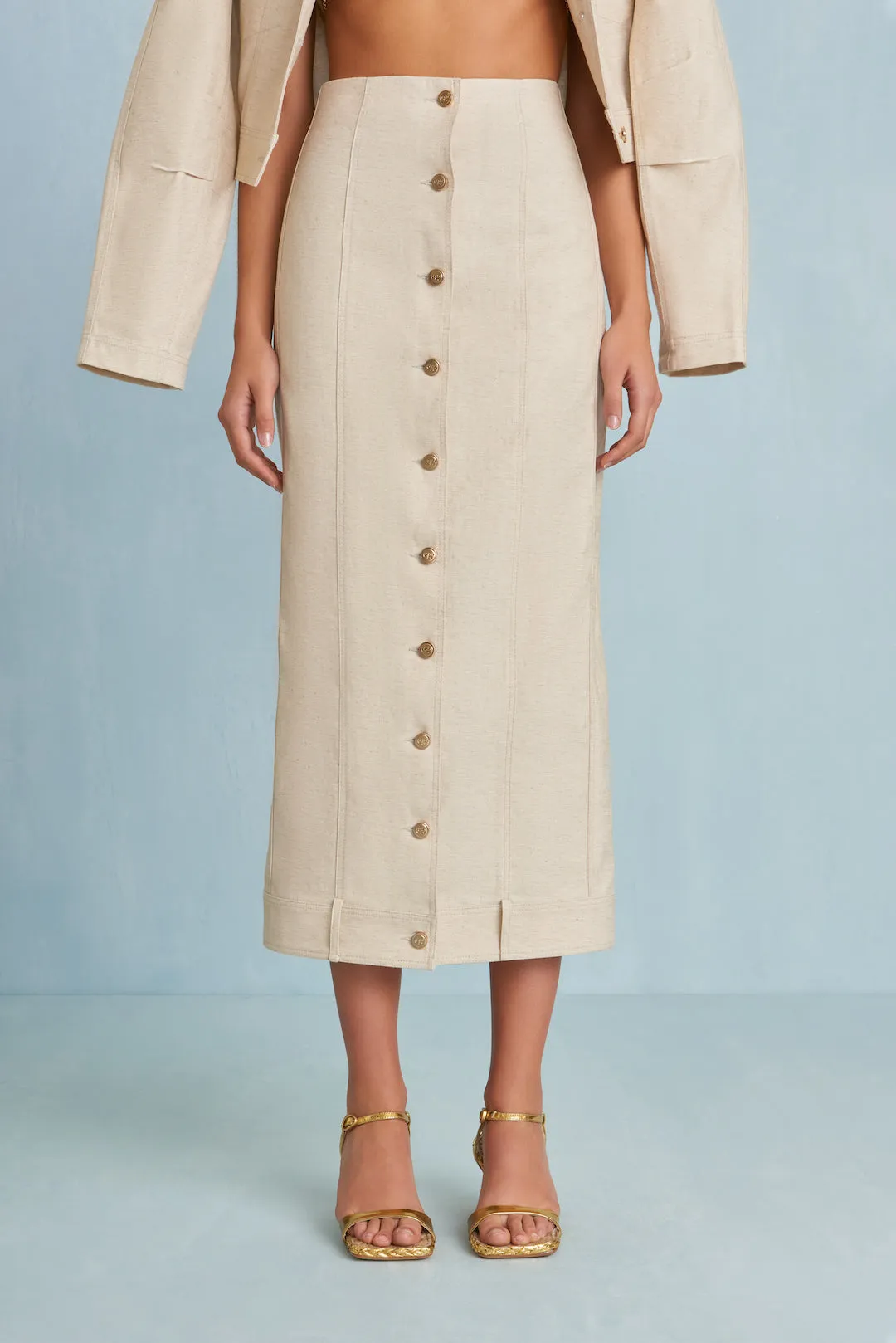 LUA SKIRT - BEACH sold by Cult Gaia product image thumbnail 4