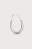 LANA CHOKER - SHINY SILVER sold by cult gaia