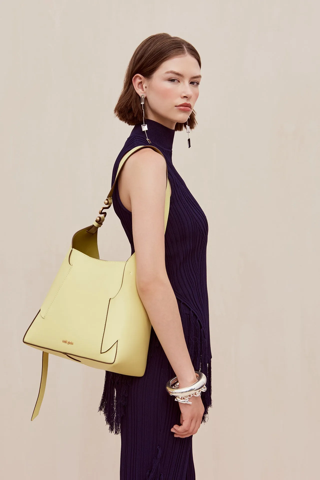 SIMONA SHOULDER BAG - LEMON SORBET sold by cult gaia product image thumbnail 3
