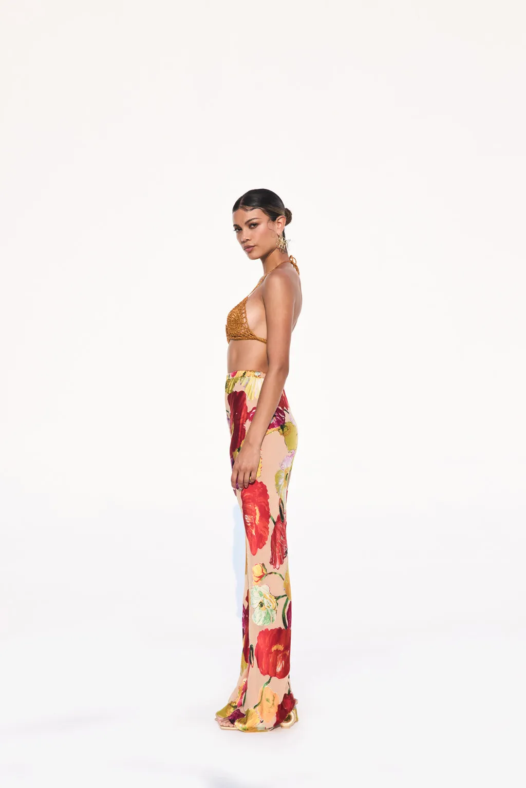 STACIE PANT - PAINTED FLORAL sold by cult gaia product image thumbnail 4