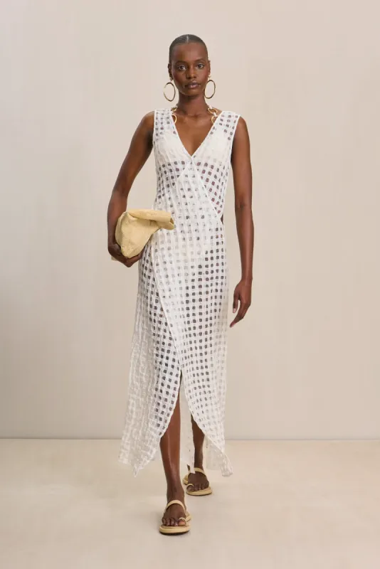 CORTEZ COVERUP - OFF WHITE LINEN sold by cult gaia