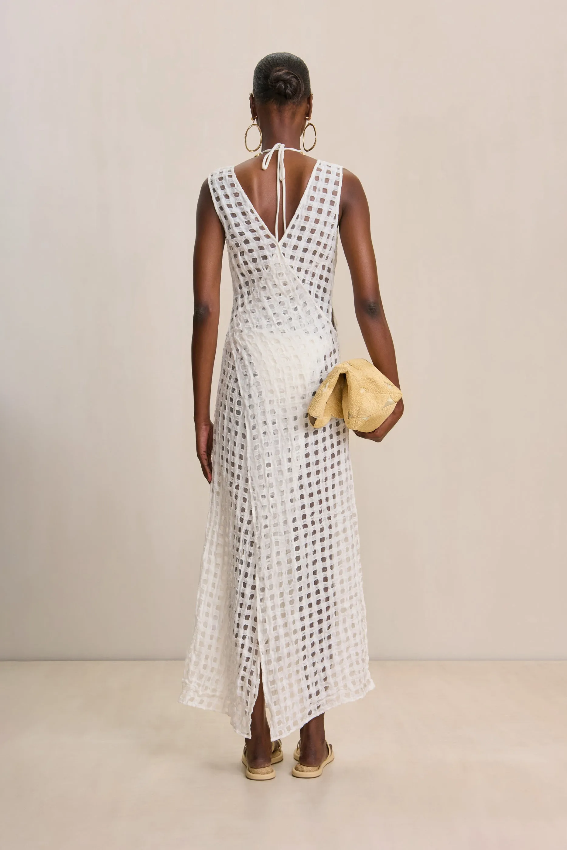 CORTEZ COVERUP - OFF WHITE LINEN sold by cult gaia product image thumbnail 5