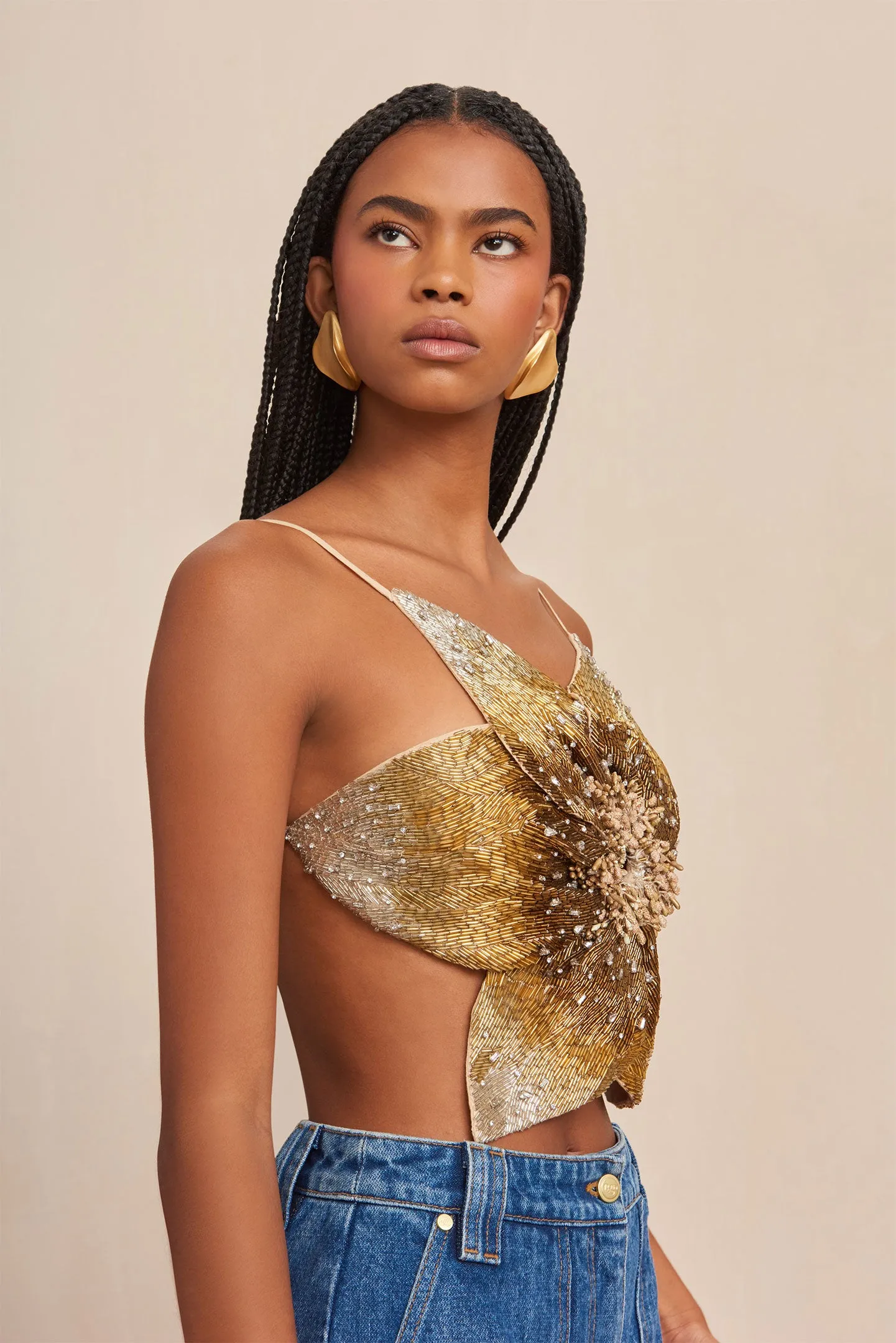 LANCE TOP - BEACH MULTI sold by Cult Gaia product image thumbnail 4