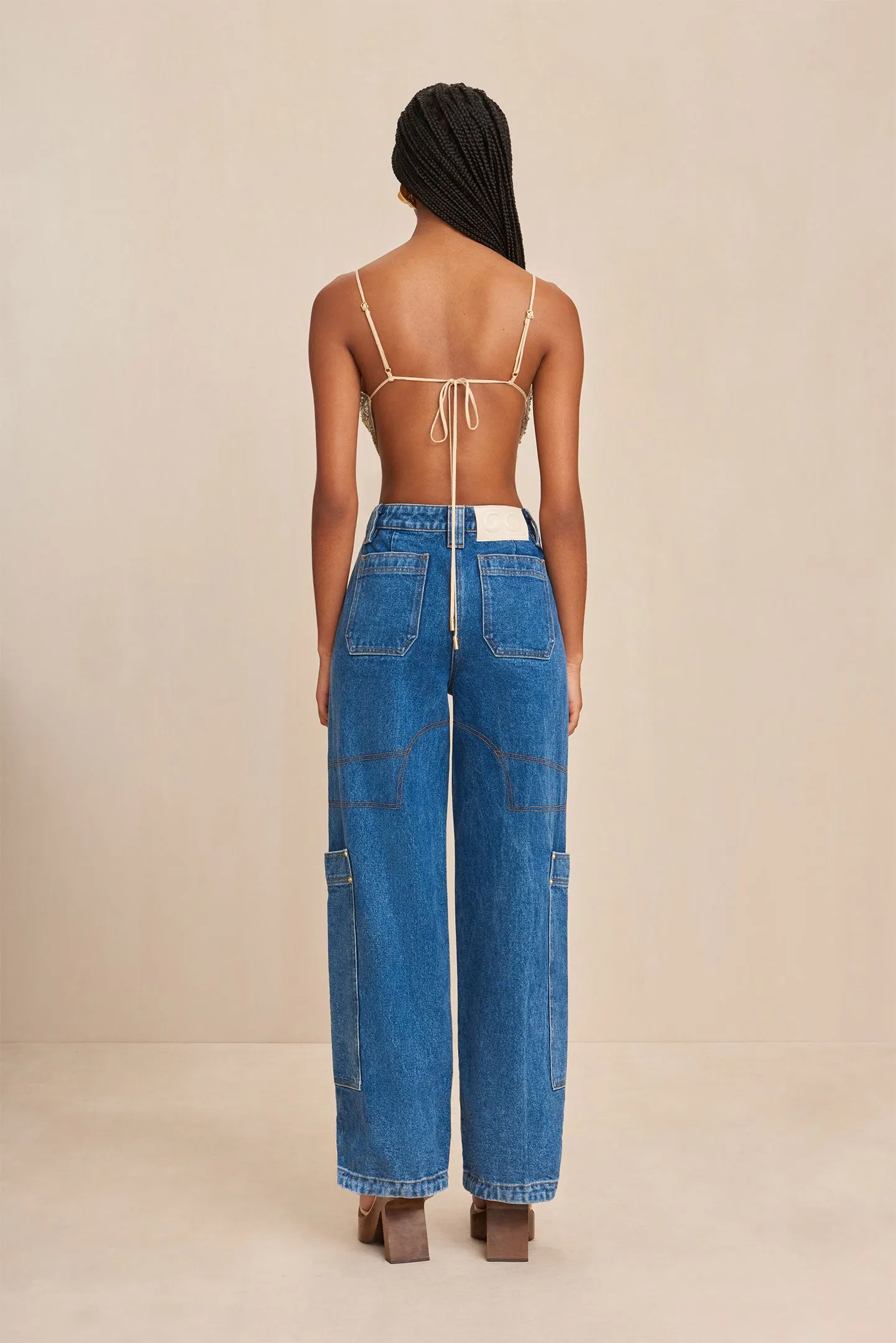 LANCE TOP - BEACH MULTI sold by Cult Gaia product image thumbnail 5