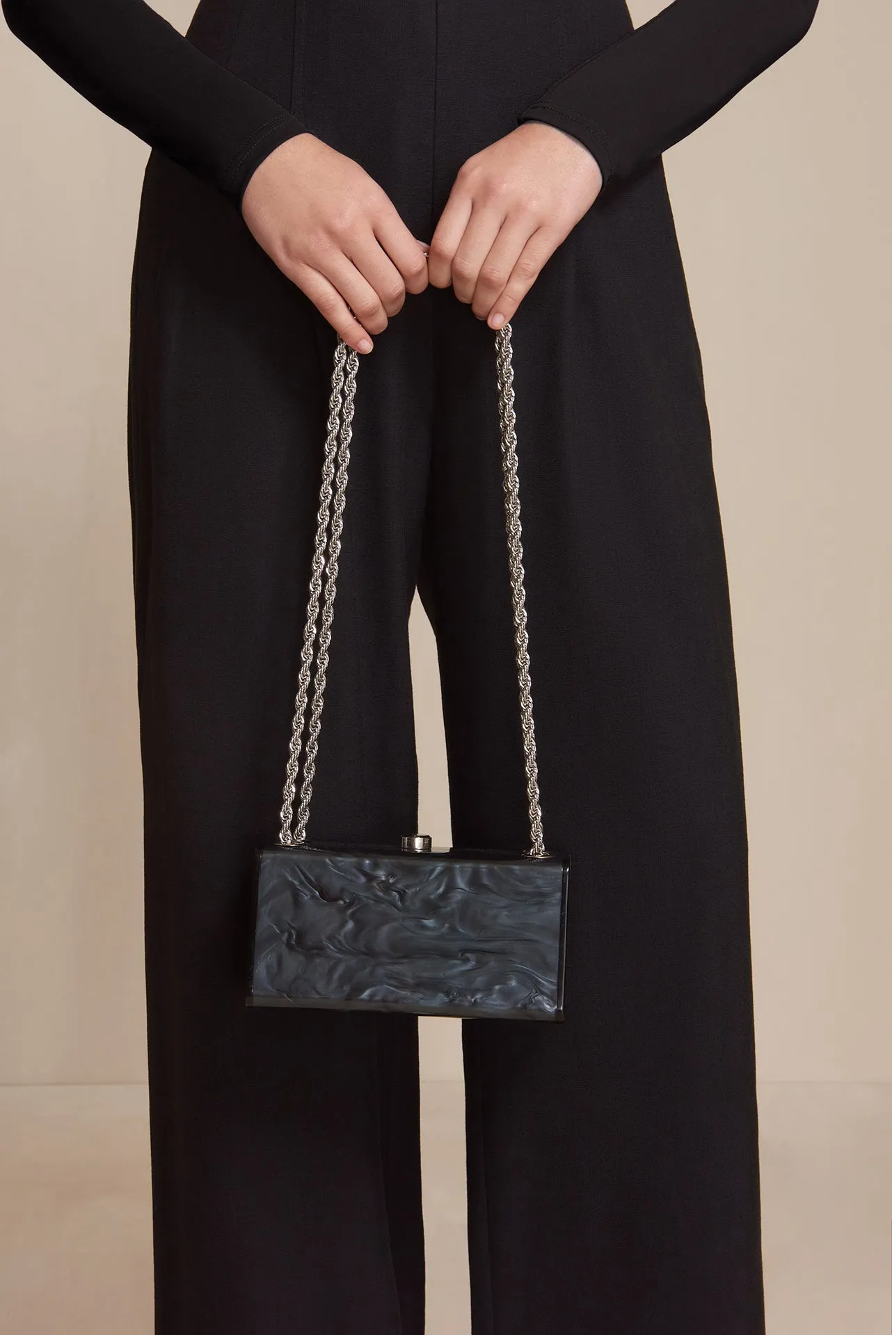 HAJAR SHOULDER BAG - BLACK sold by cult gaia product image thumbnail 4