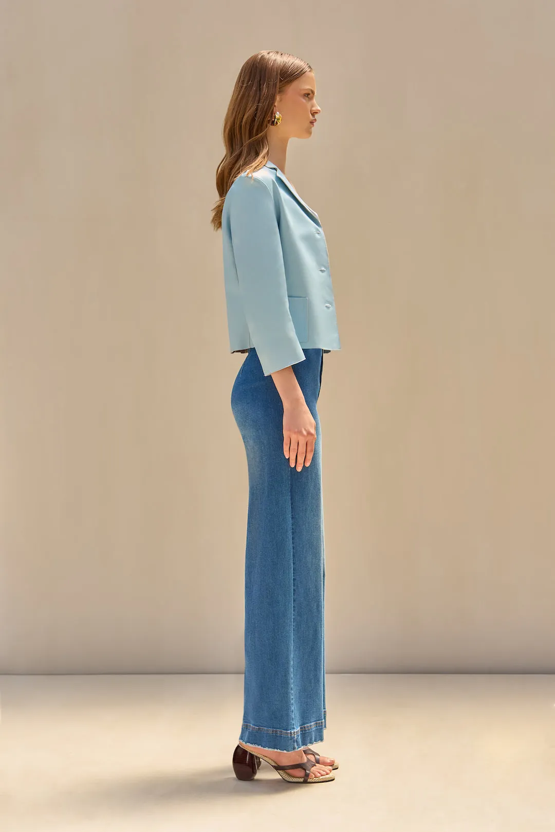 LAYTON BLAZER - HYDRANGEA sold by cult gaia product image thumbnail 4