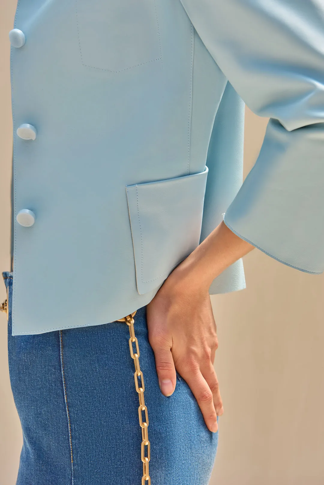 LAYTON BLAZER - HYDRANGEA sold by cult gaia product image thumbnail 2