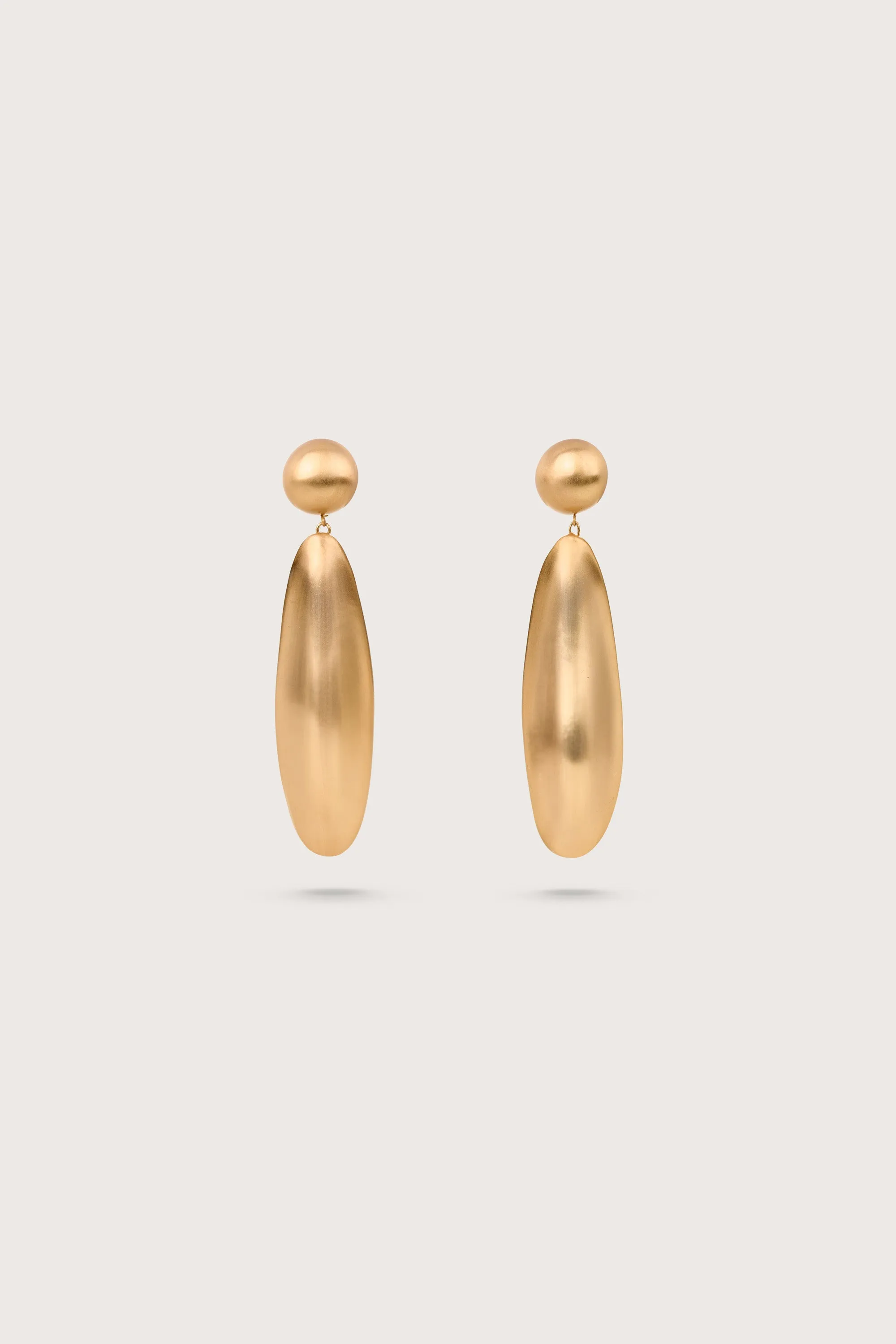 FIORE EARRING - BRUSHED BRASS sold by Cult Gaia
