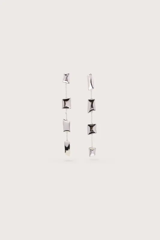 MALAYA EARRING - Shiny Silver sold by cult gaia