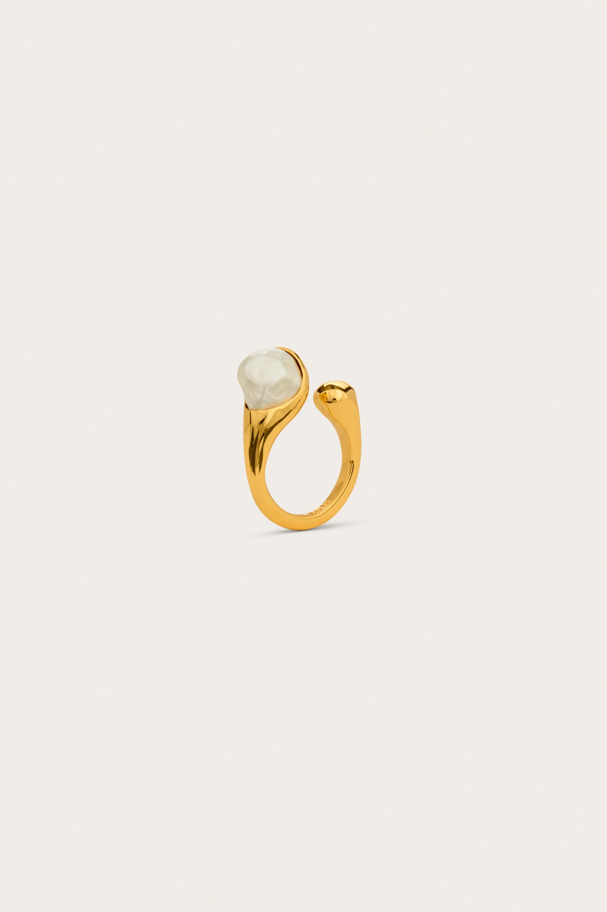 ASTRID RING - PEARL sold by cult gaia product image thumbnail 3