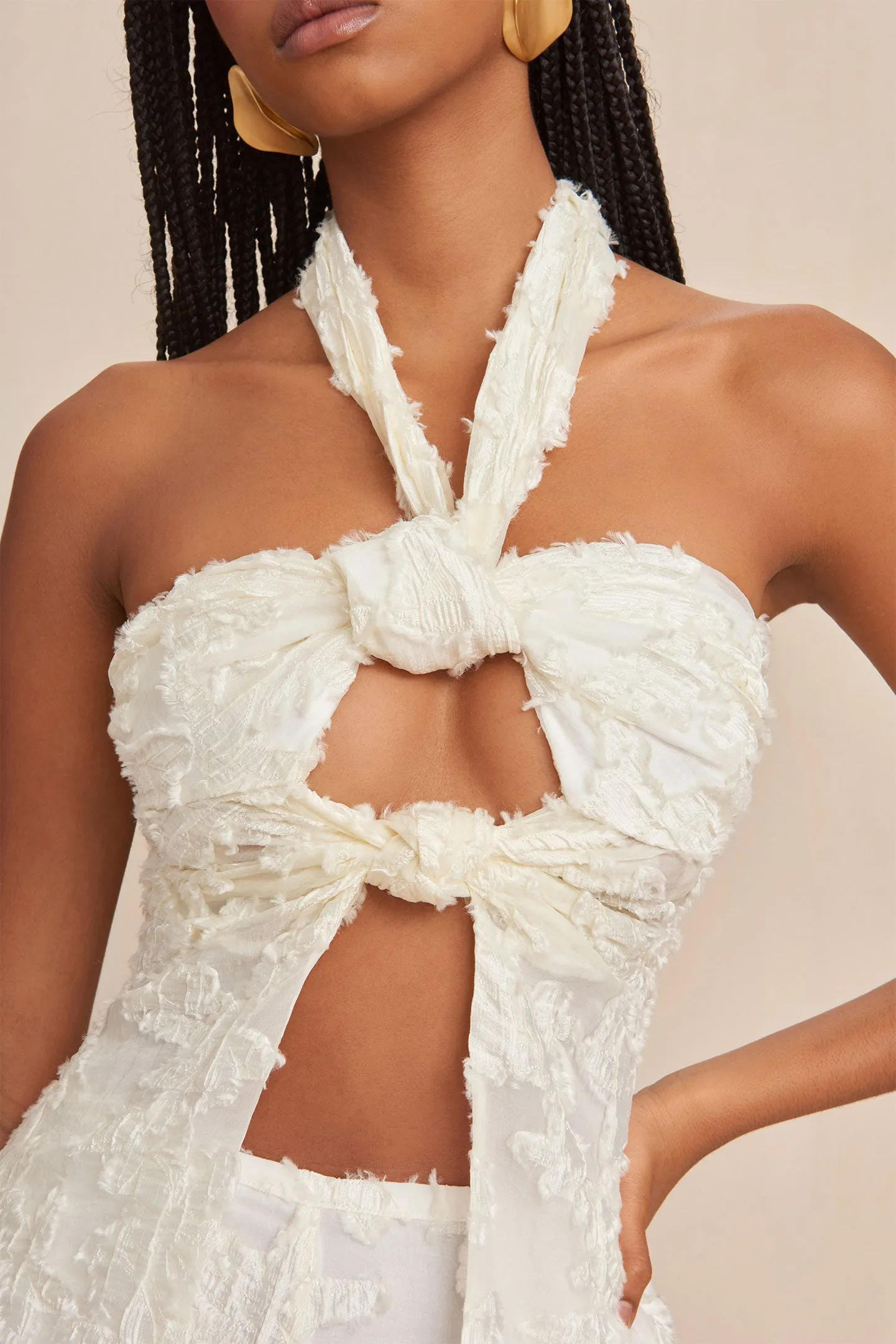 LAINIE TOP - OFF WHITE sold by Cult Gaia product image thumbnail 4