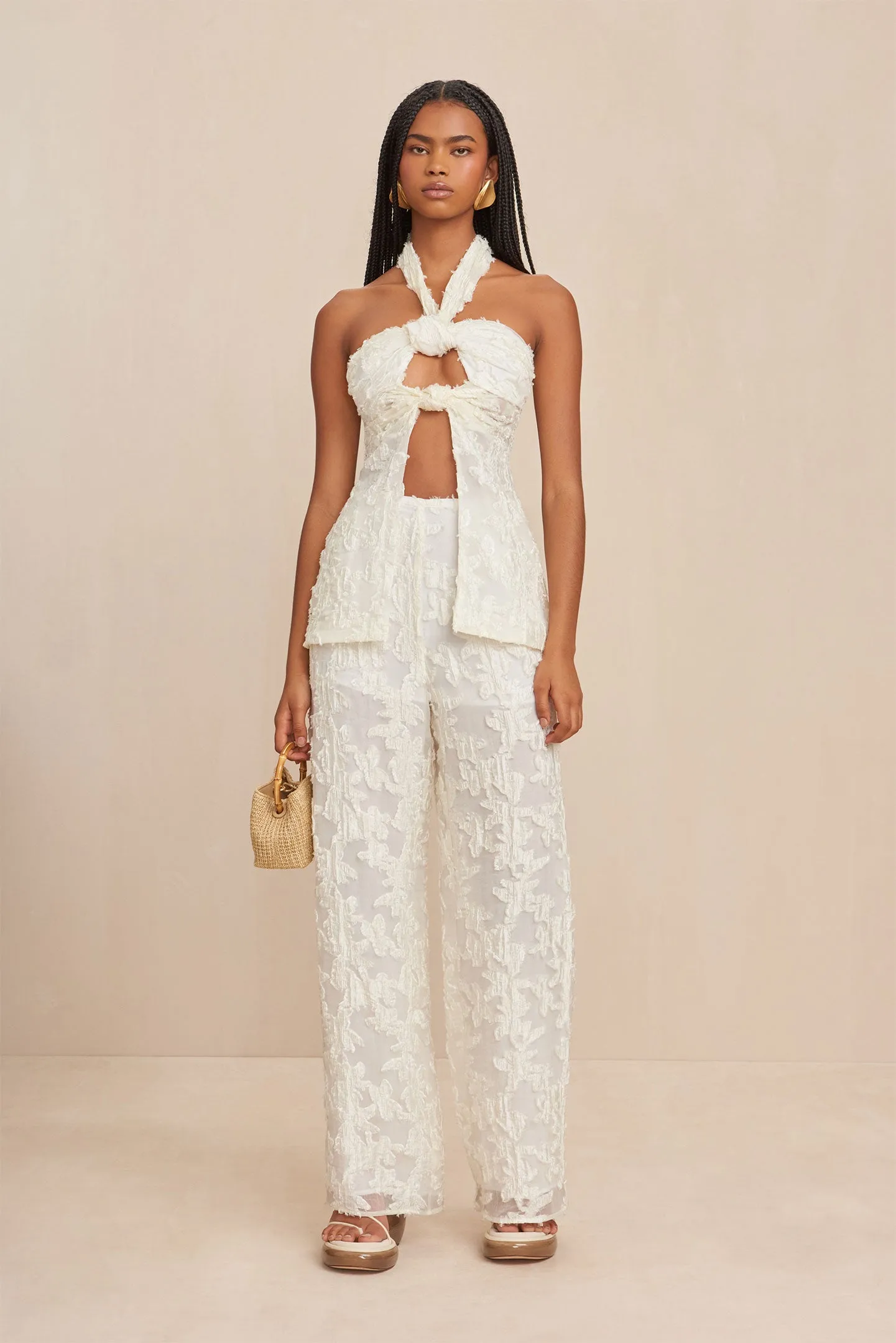 LAINIE TOP - OFF WHITE sold by Cult Gaia product image thumbnail 3