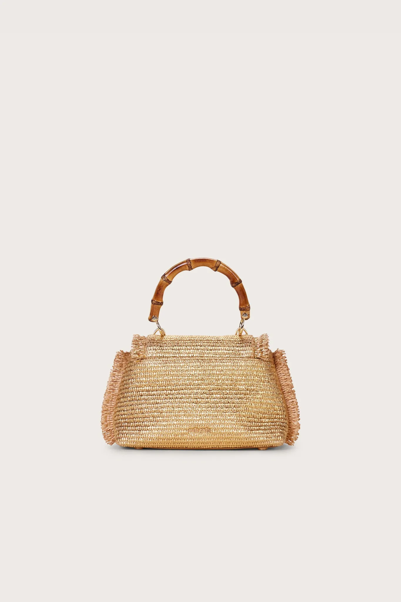 OZZY MINI BAG - GOLD sold by cult gaia product image thumbnail 3