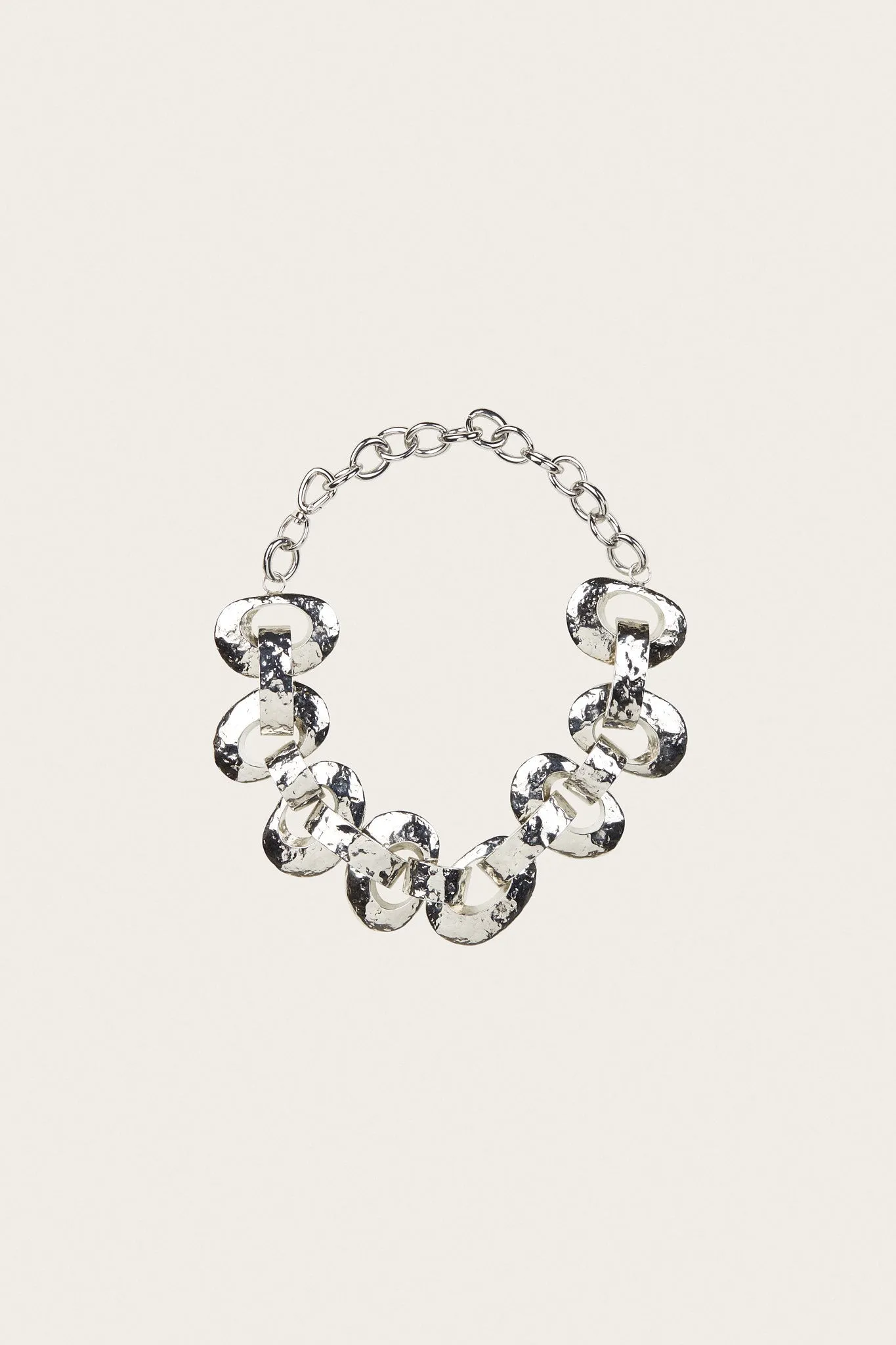 NIDIA CHOKER - SILVER sold by cult gaia