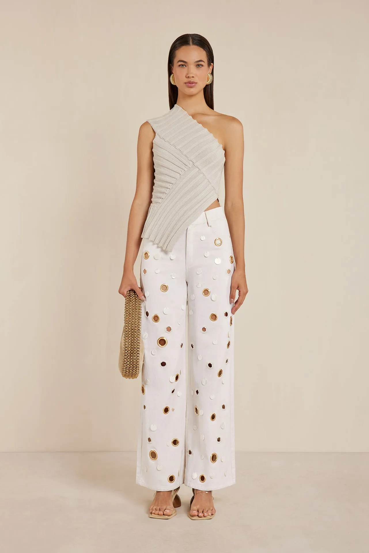 SEDNA PANT - OFF WHITE sold by Cult Gaia