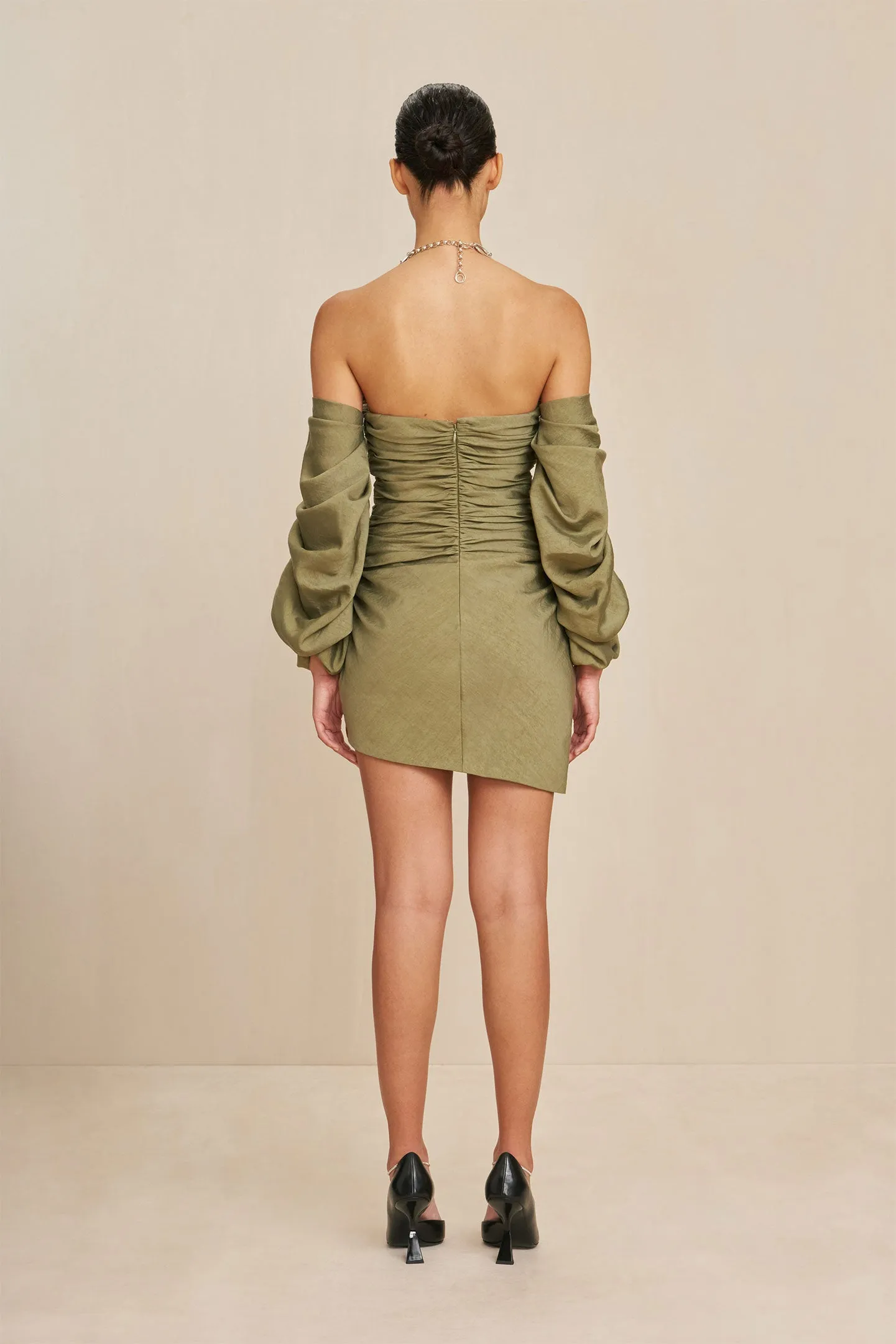 DIVIDA DRESS - TEA sold by cult gaia product image thumbnail 4