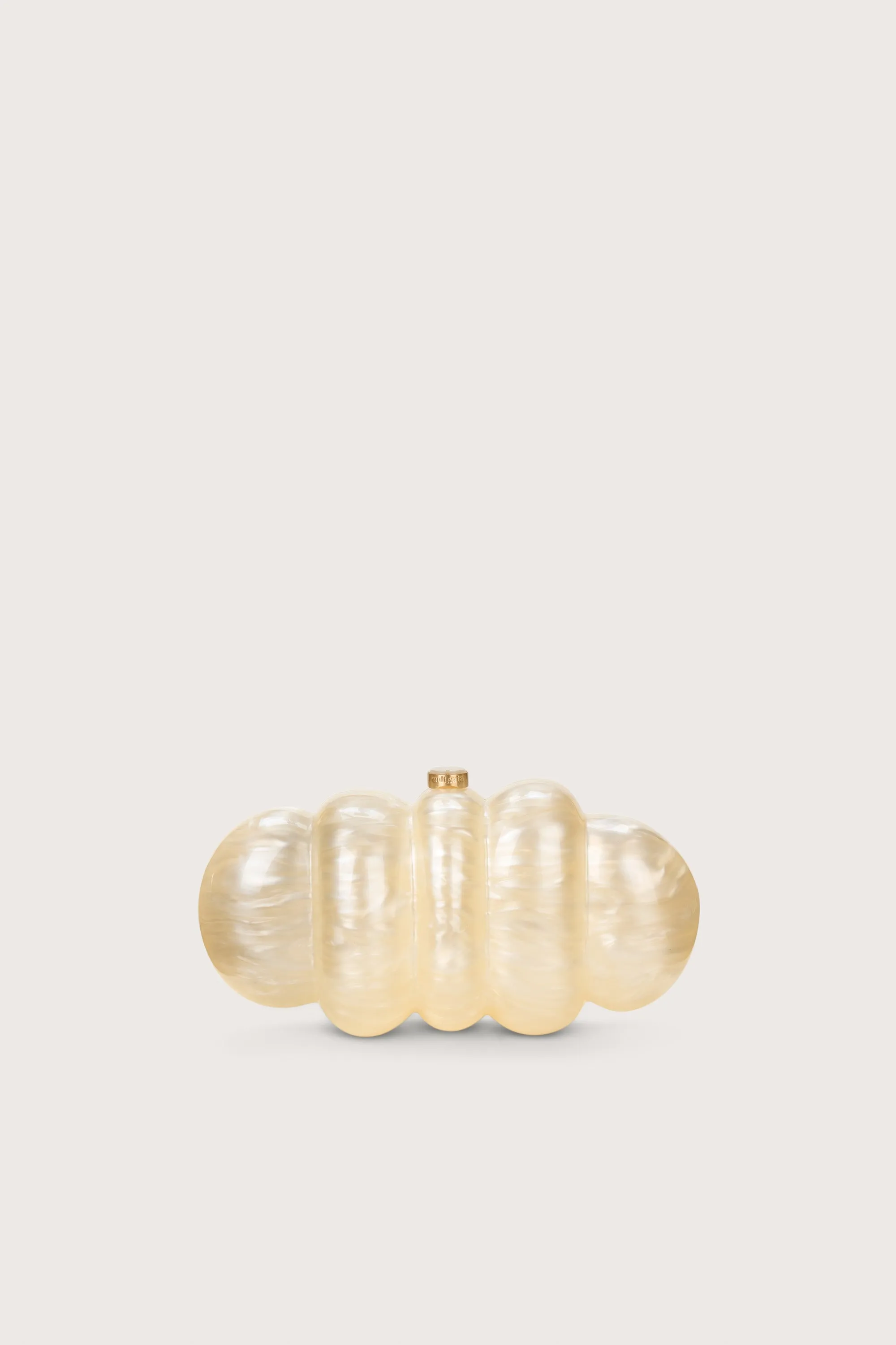 PUFFER CLUTCH - IVORY sold by Cult Gaia