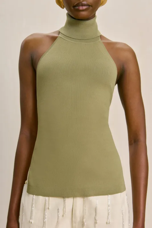 WAKE KNIT TOP - TEA sold by cult gaia