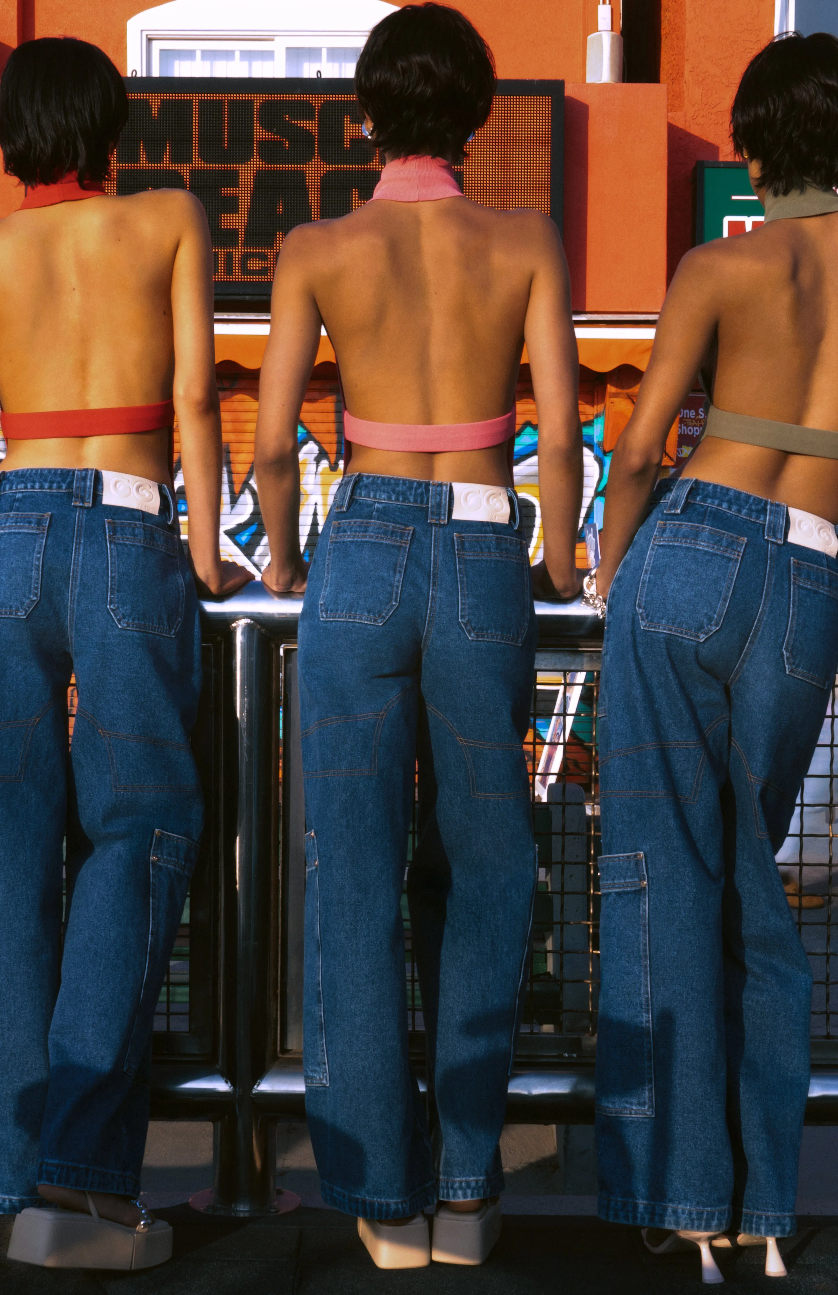 WAKE KNIT TOP - TEA sold by cult gaia product image thumbnail 4