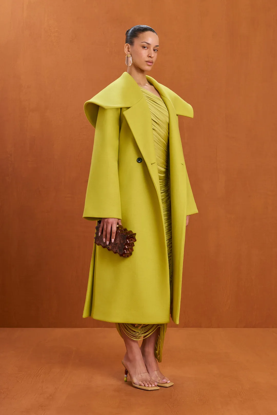 NIX COAT - ALGAE sold by Cult Gaia product image thumbnail 3