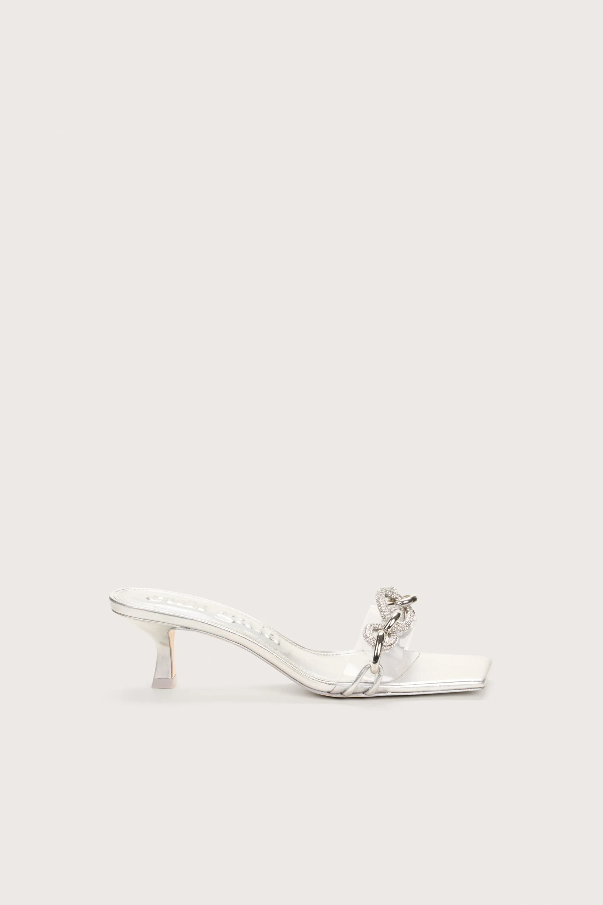 LYNN SANDAL - CLEAR sold by cult gaia