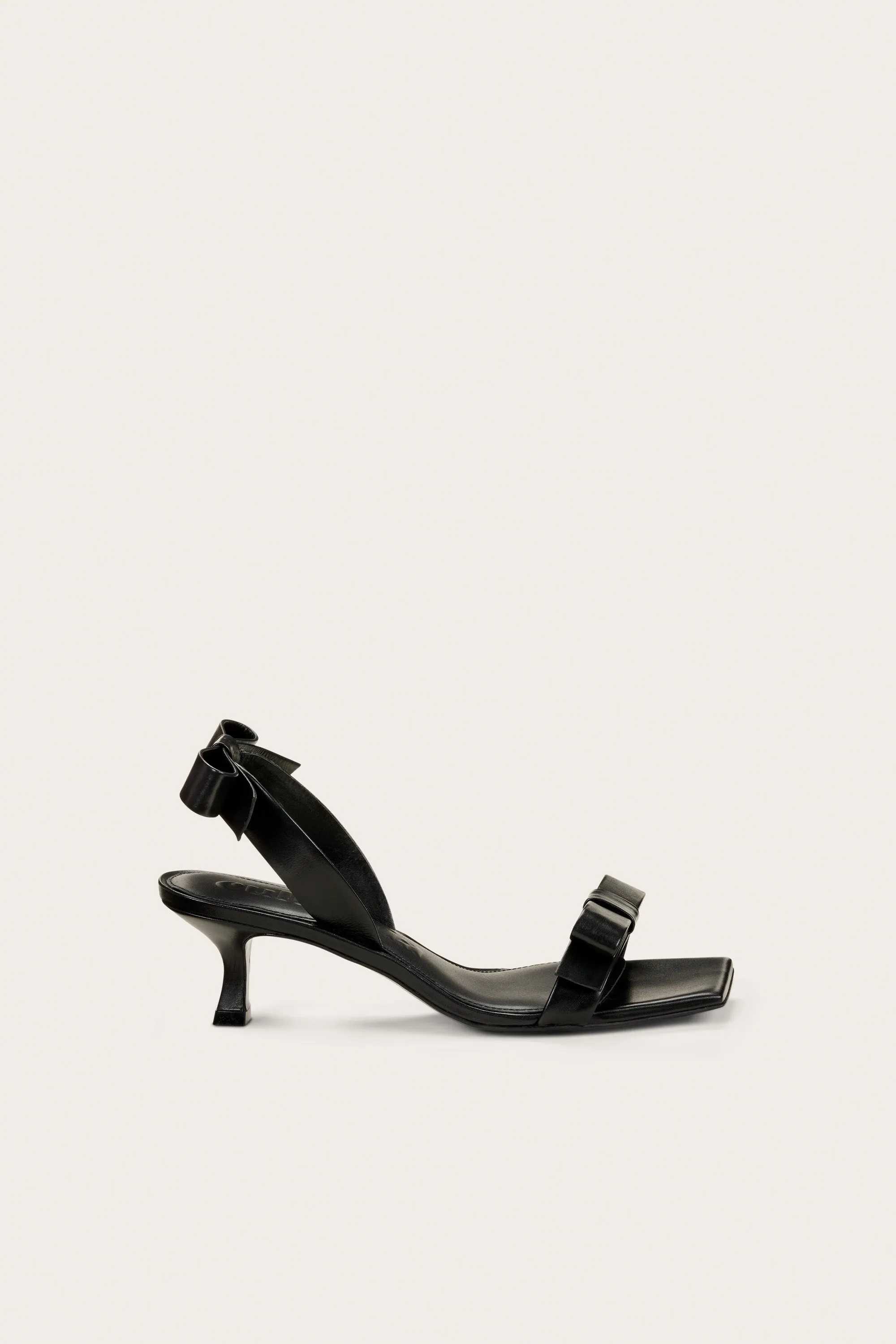TYLA SANDAL - BLACK sold by Cult Gaia
