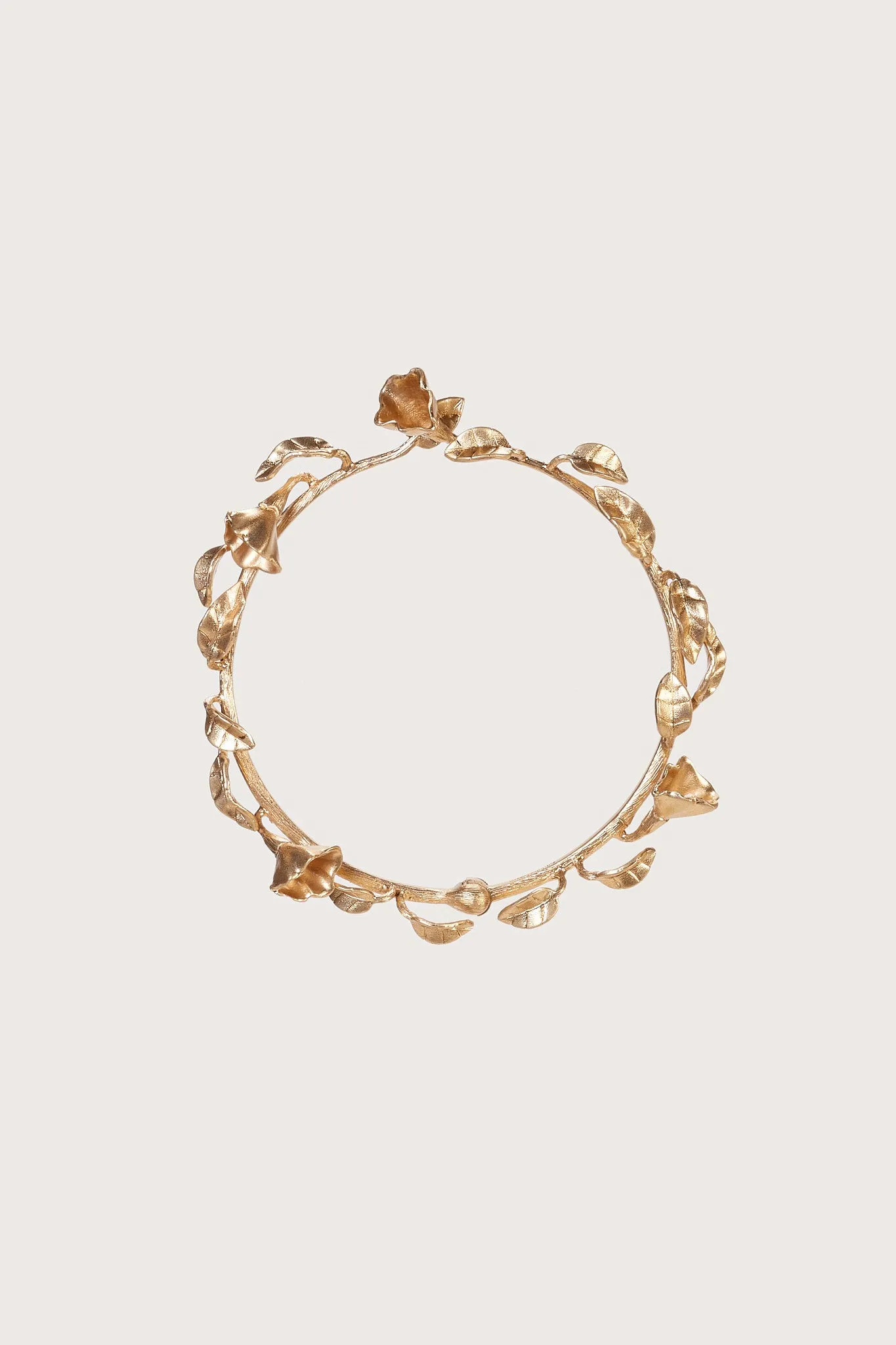 FANA CHOKER - BRUSHED BRASS sold by cult gaia