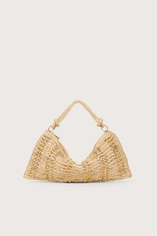 HERA SHOULDER BAG - NATURAL RAFFIA sold by cult gaia