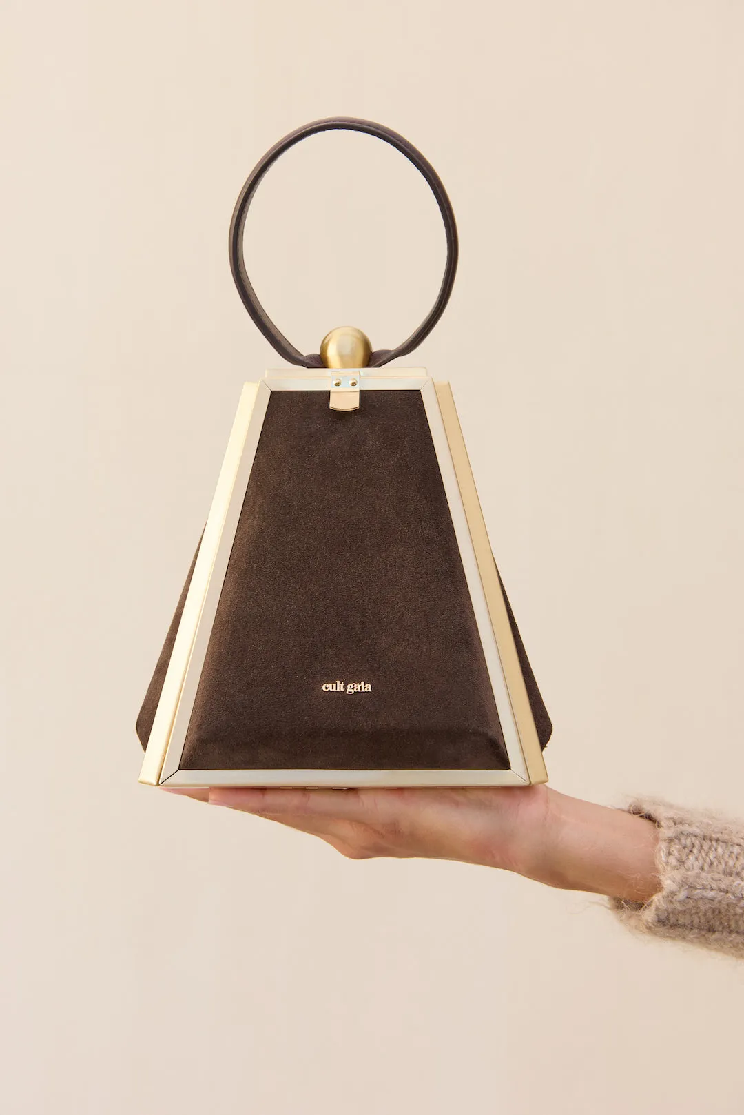 TRINA BAG - ESPRESSO sold by cult gaia product image thumbnail 2