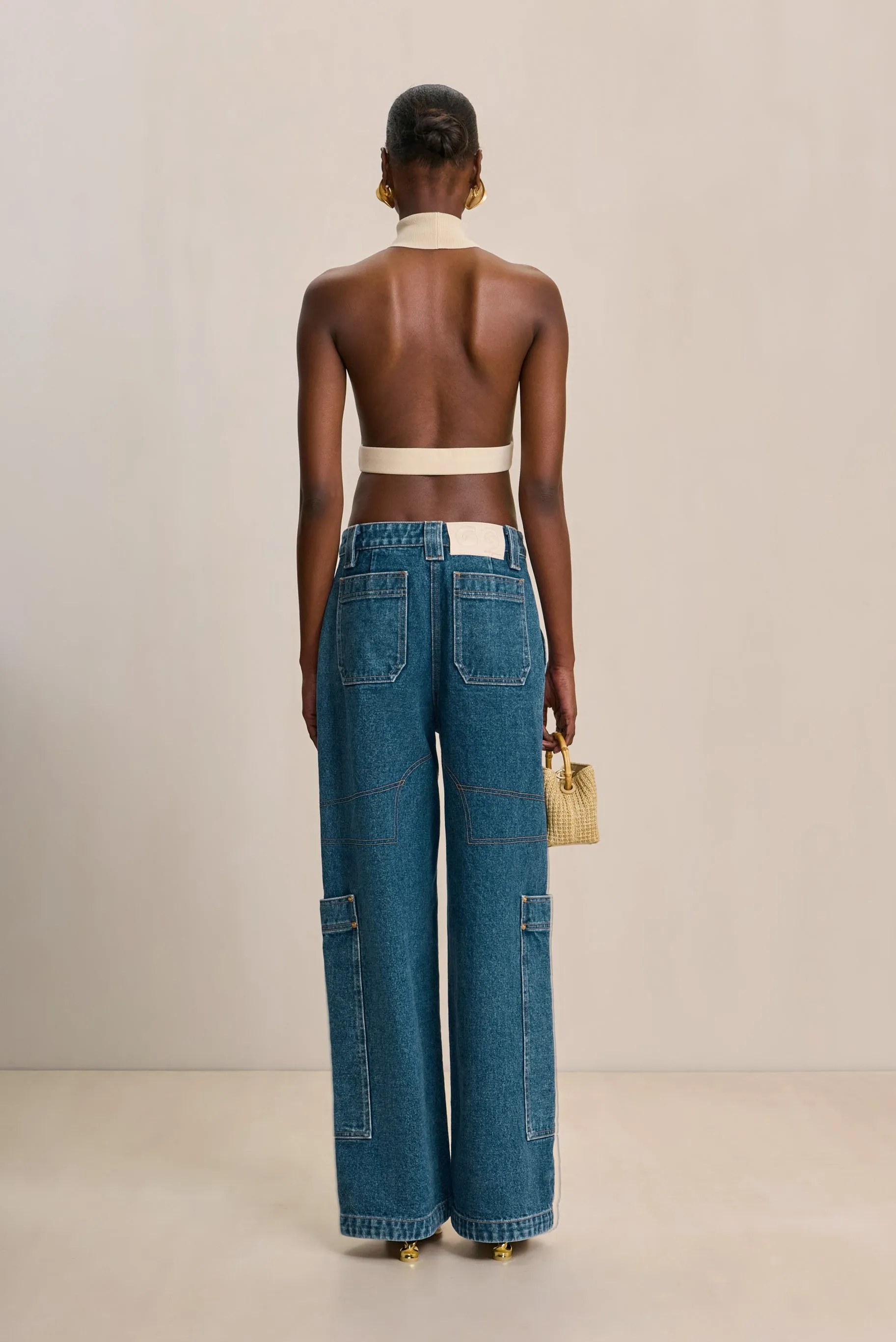 WAKE KNIT TOP - SAND sold by Cult Gaia product image thumbnail 3