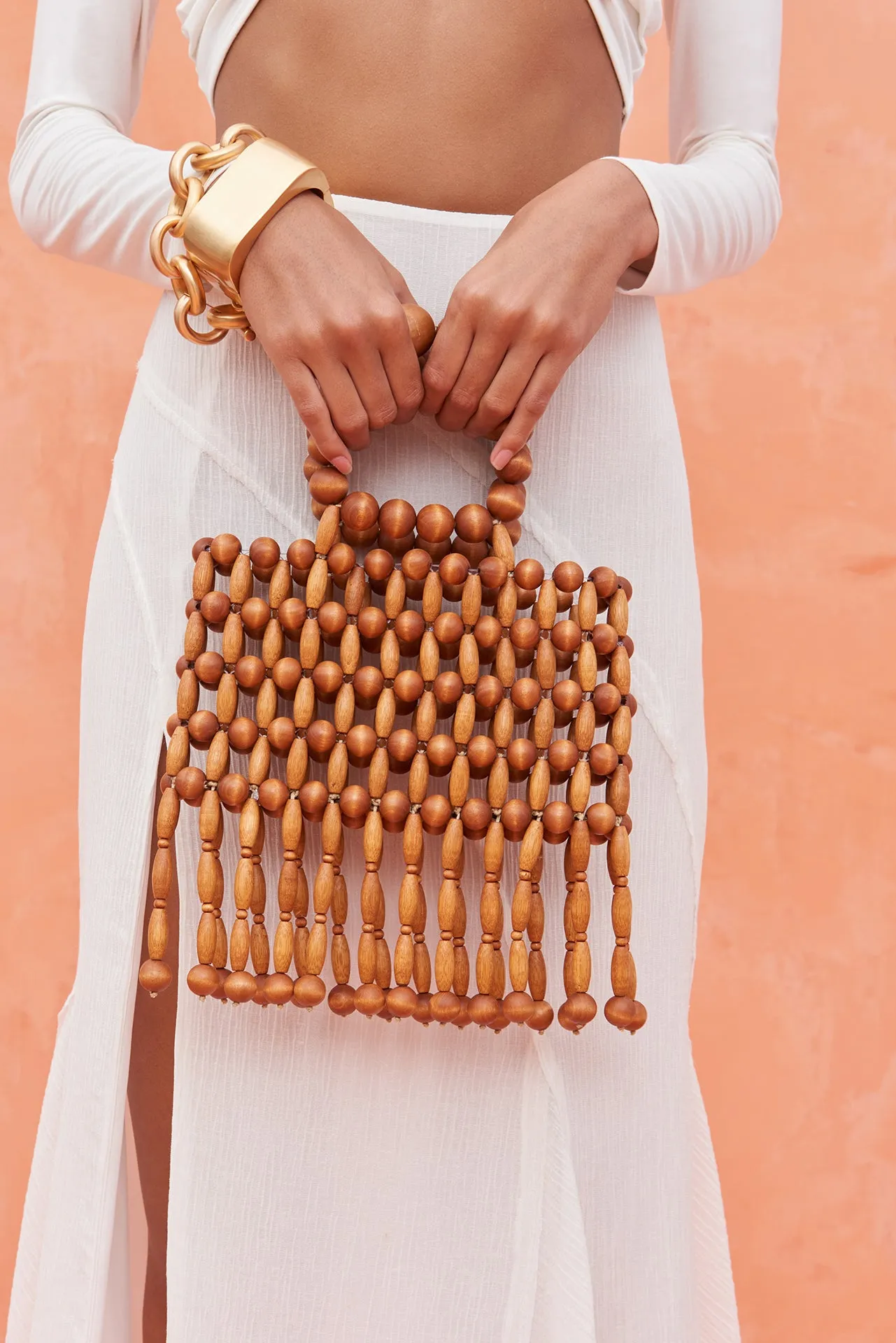 CLARA BAG - CHESTNUT sold by cult gaia product image thumbnail 3