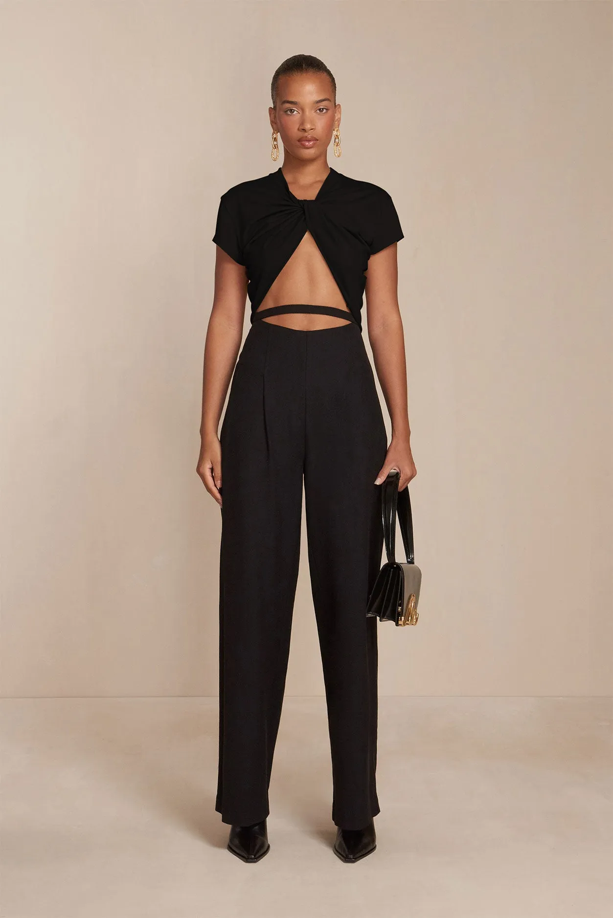 TASHA PANT - BLACK sold by cult gaia