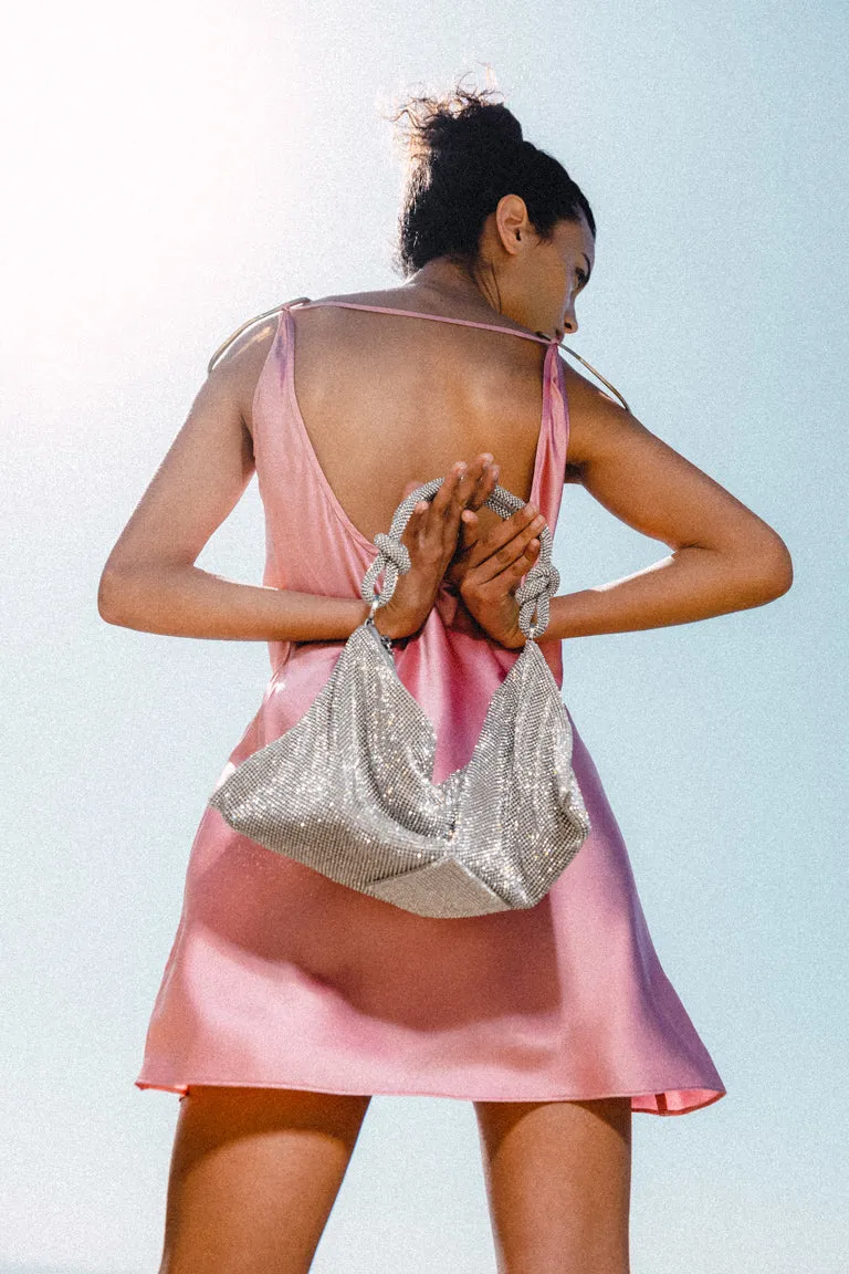 HERA MINI RHINESTONE SHOULDER BAG - CLEAR sold by Cult Gaia product image thumbnail 4