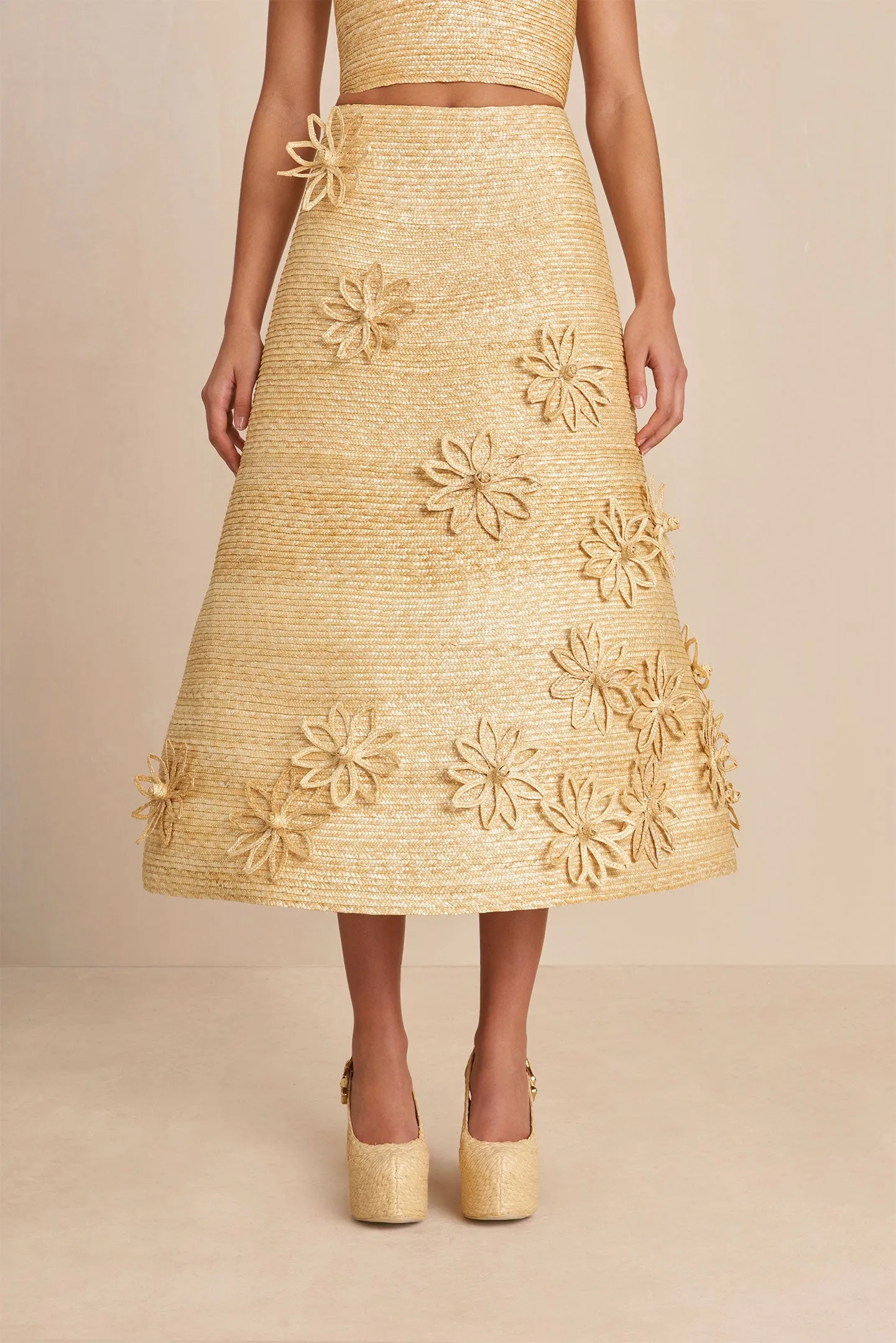OPHILE SKIRT - NATURAL sold by Cult Gaia product image thumbnail 2