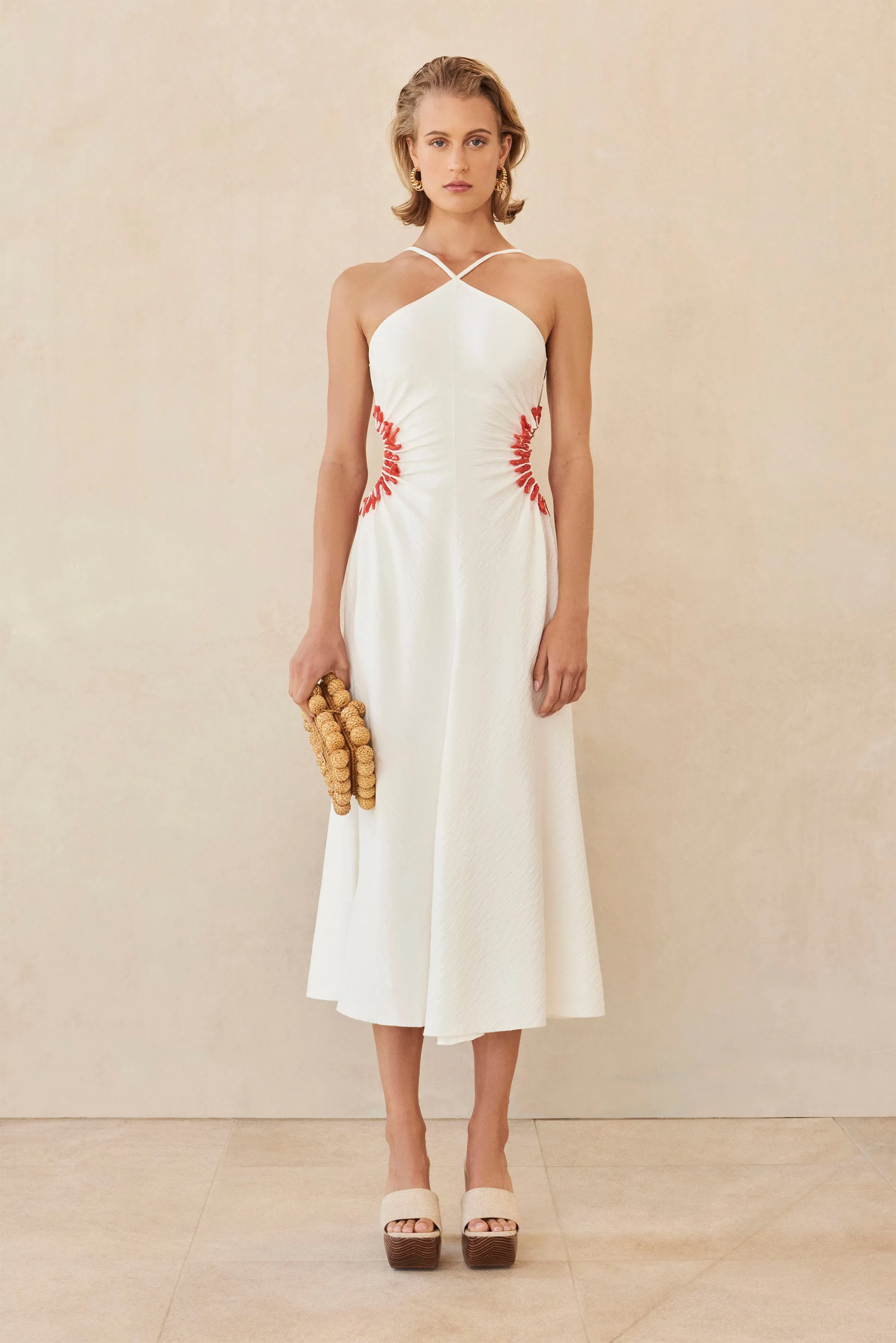 SILVIA DRESS - OFF WHITE sold by cult gaia product image thumbnail 2