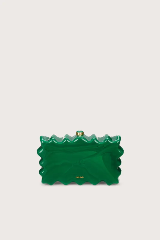 PALOMA CLUTCH - MALACHITE sold by cult gaia