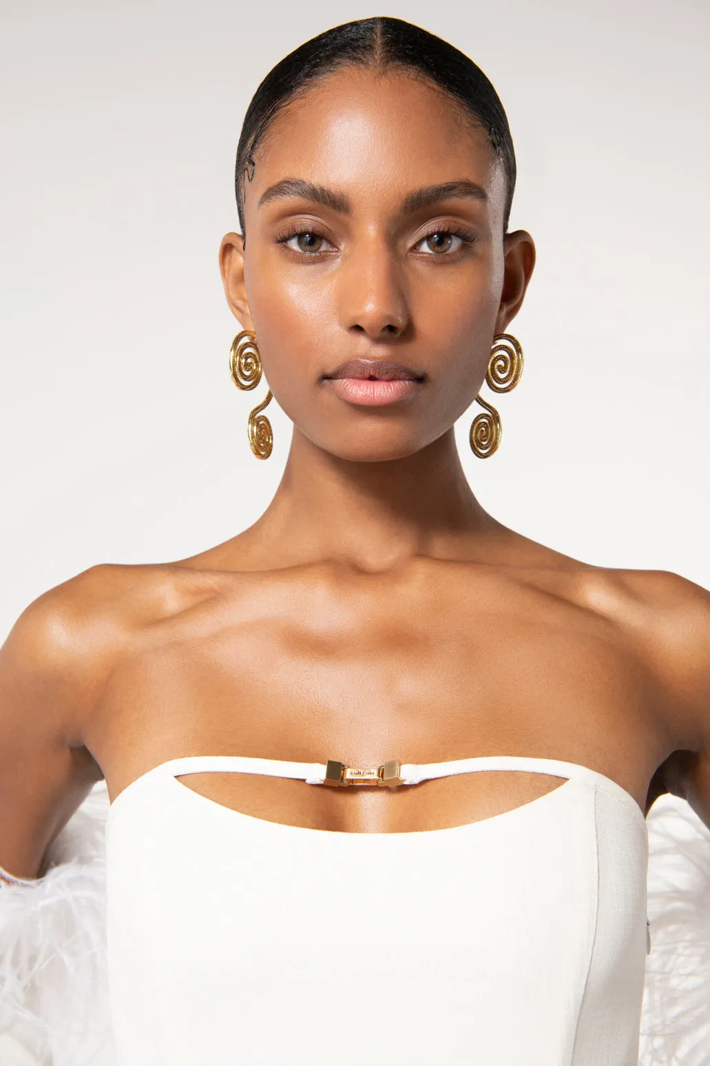 JASLENE DRESS - OFF WHITE sold by cult gaia product image thumbnail 2