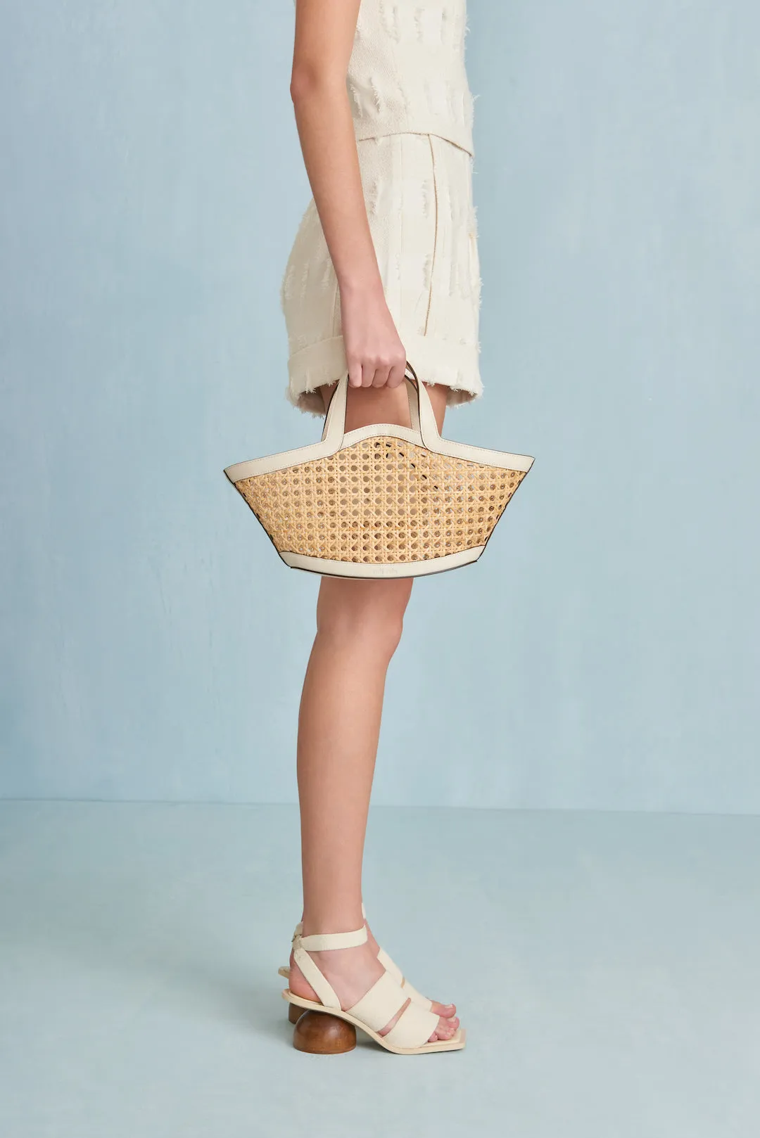 DUNIA SANDAL - OFF WHITE sold by Cult Gaia product image thumbnail 4