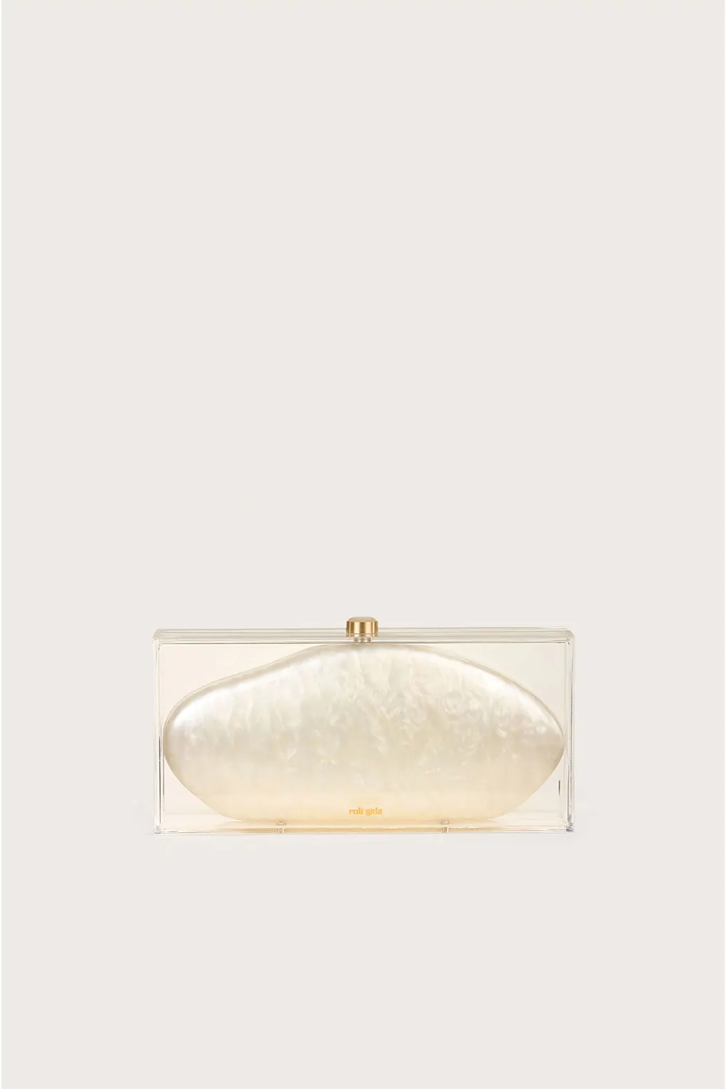 ANNIKA CLUTCH - IVORY sold by Cult Gaia