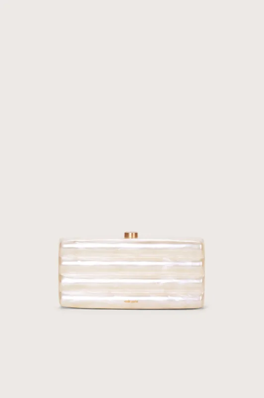 ENID CLUTCH - IVORY sold by Cult Gaia
