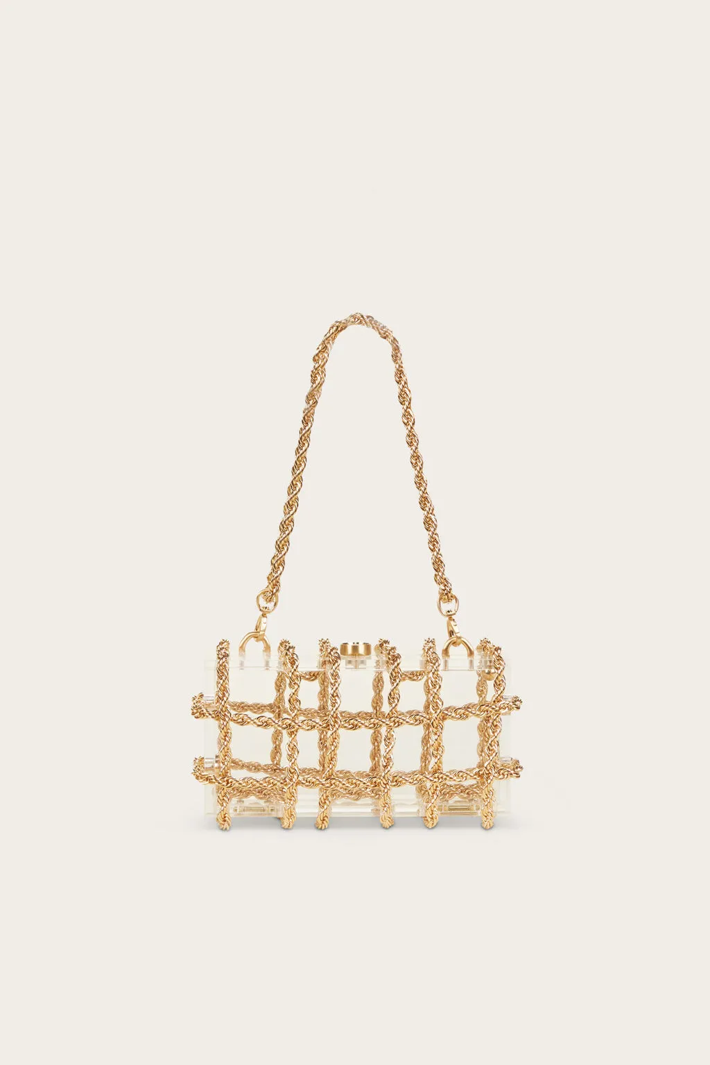 BESS SHOULDER BAG - BRUSHED BRASS sold by cult gaia