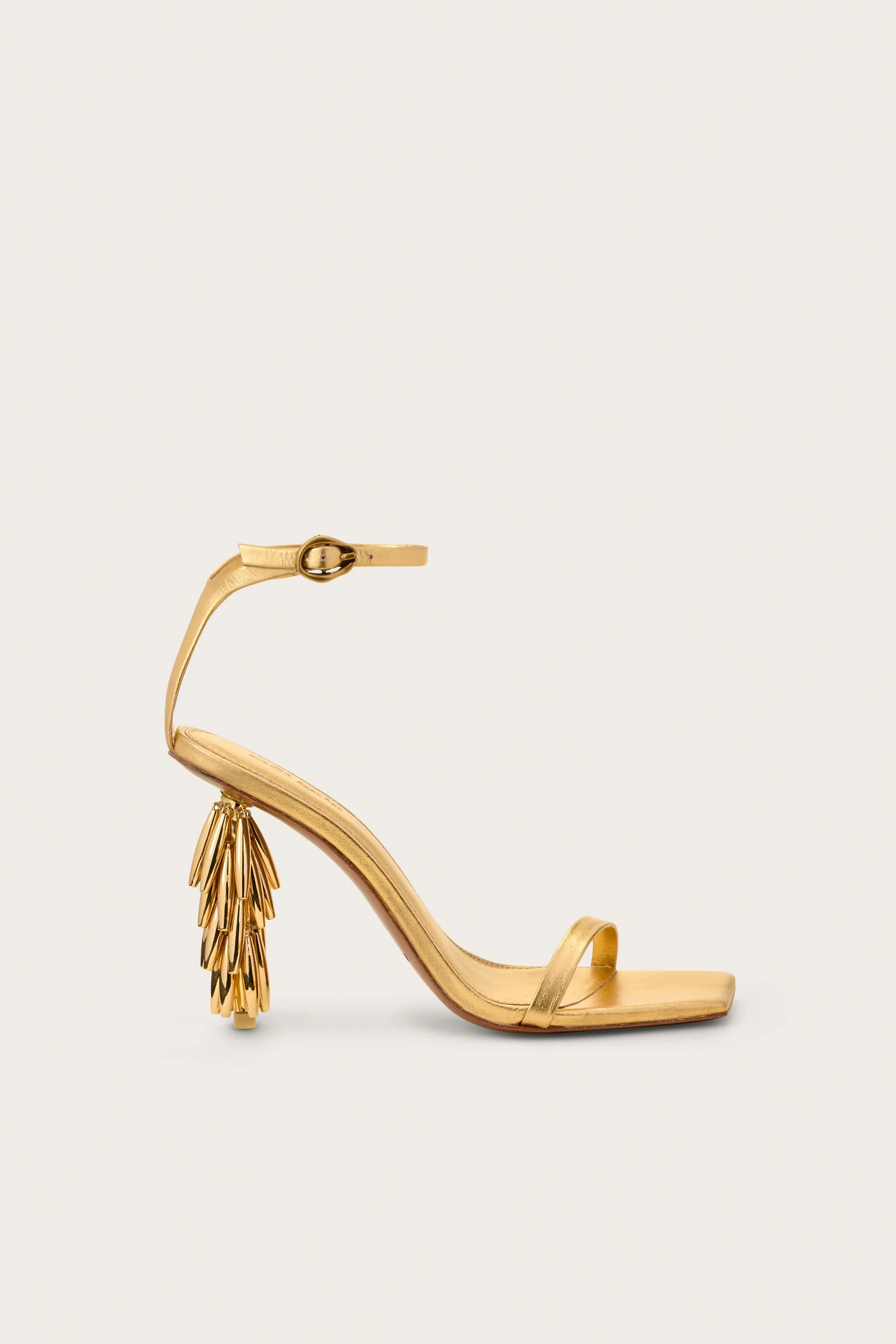 SUNELLA SANDAL - GOLD sold by Cult Gaia
