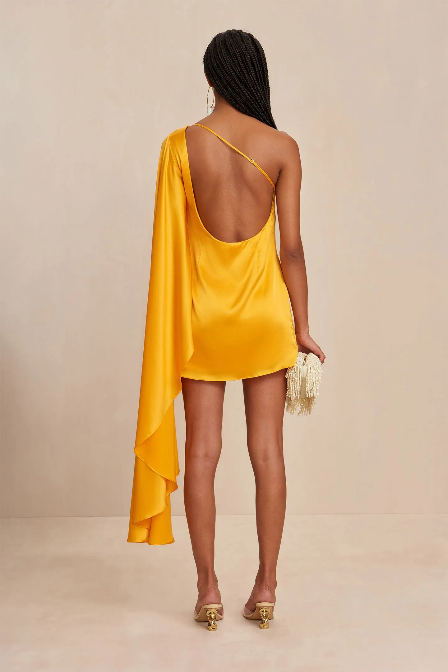 ENZA DRESS - MARMALADE sold by Cult Gaia product image thumbnail 4